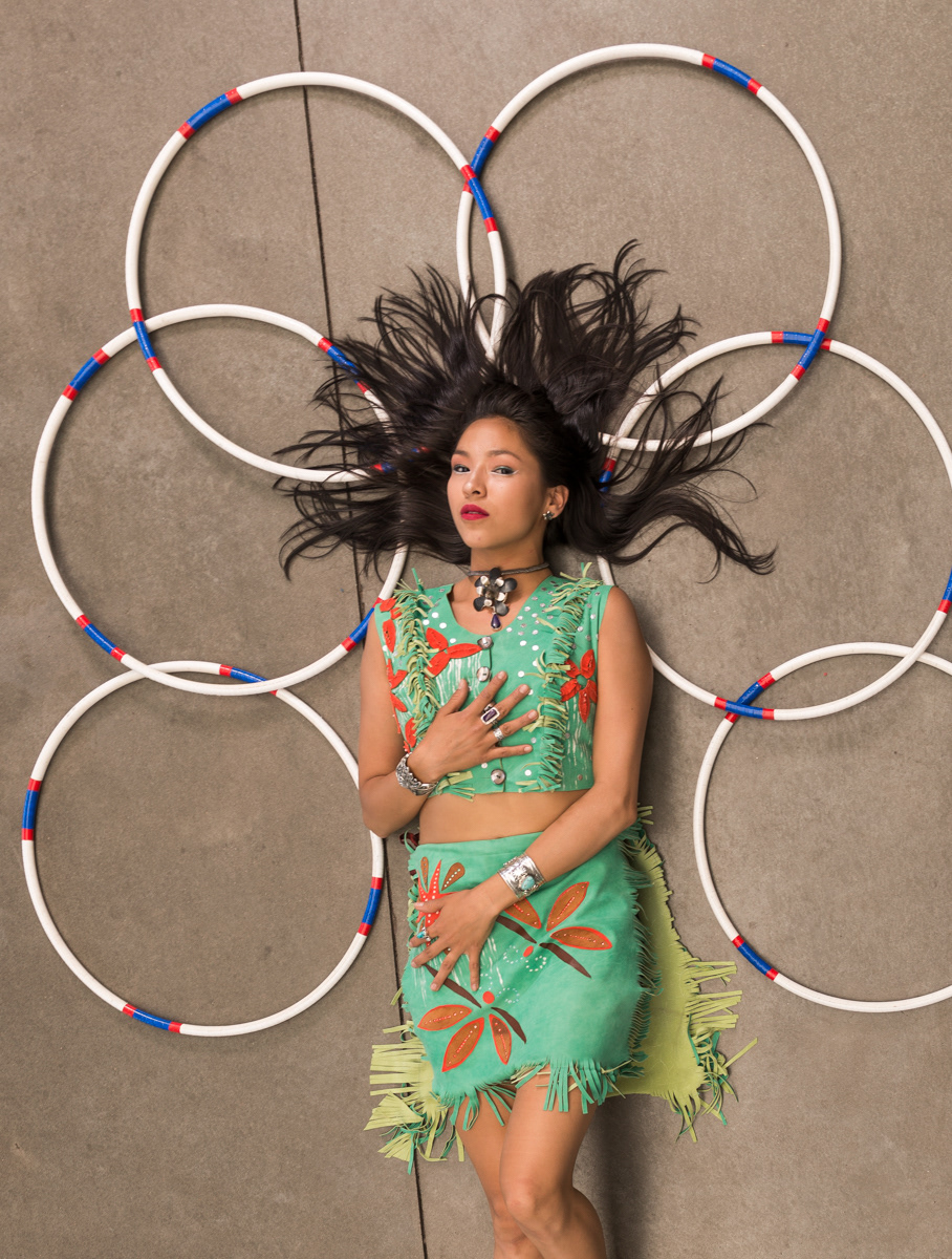 Sonwai in Patricia Michaels, Water Lily Design.
