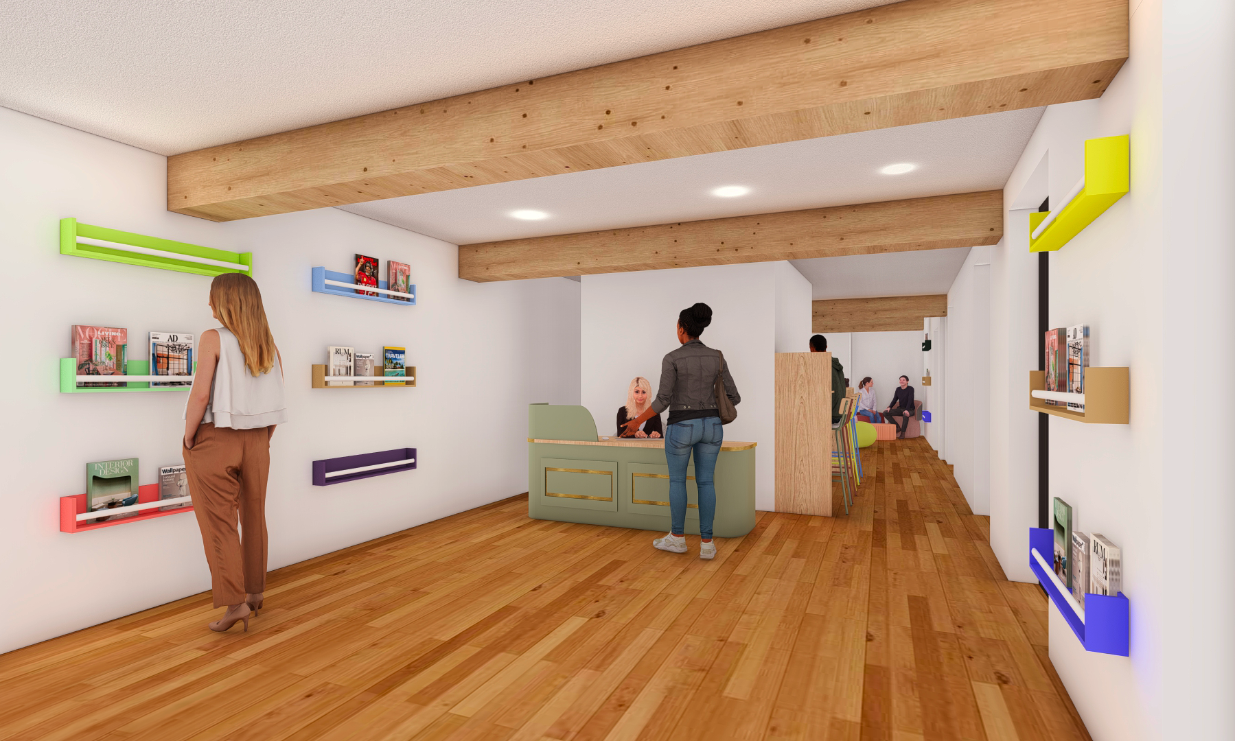 ENTRÉE COWORKING AU RDC