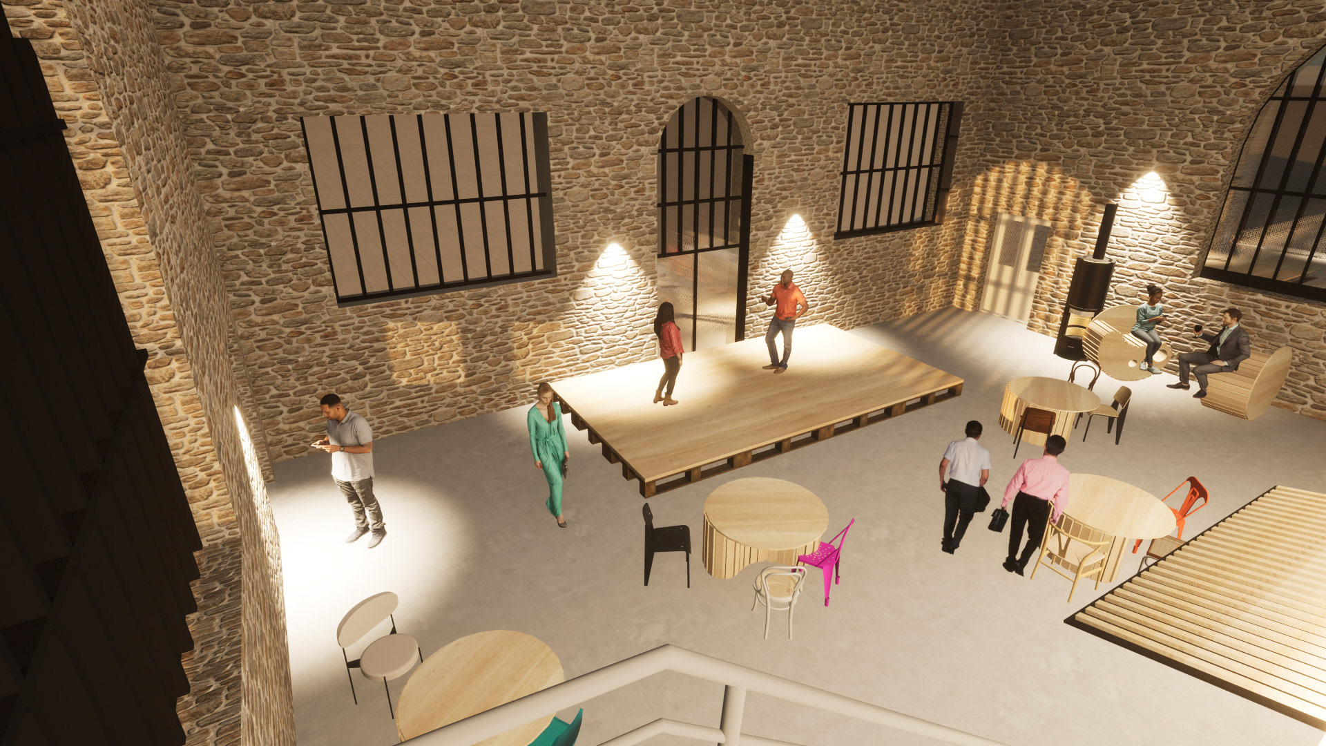 RDC SALLE MODULABLE