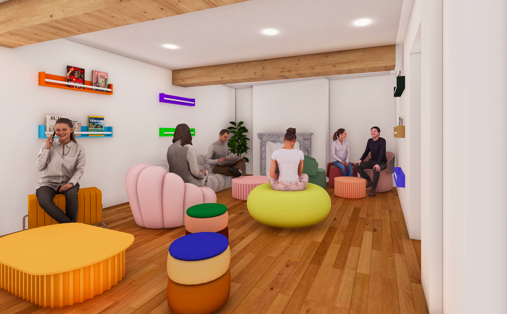ESPACE COWORKING DÉTENTE AU RDC