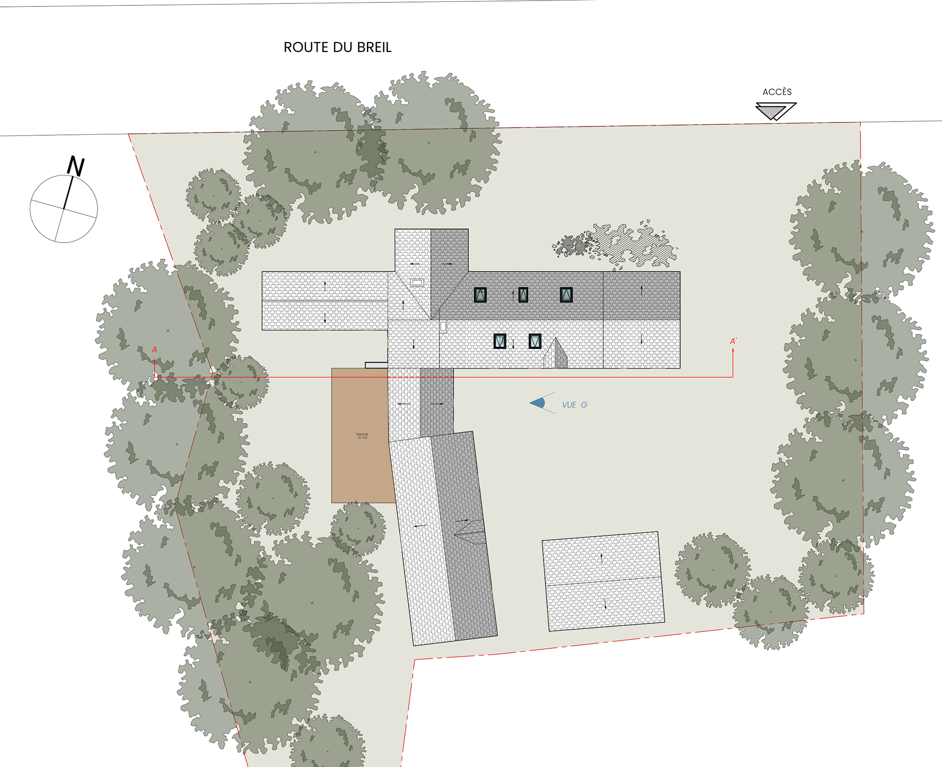 plan de masse projet