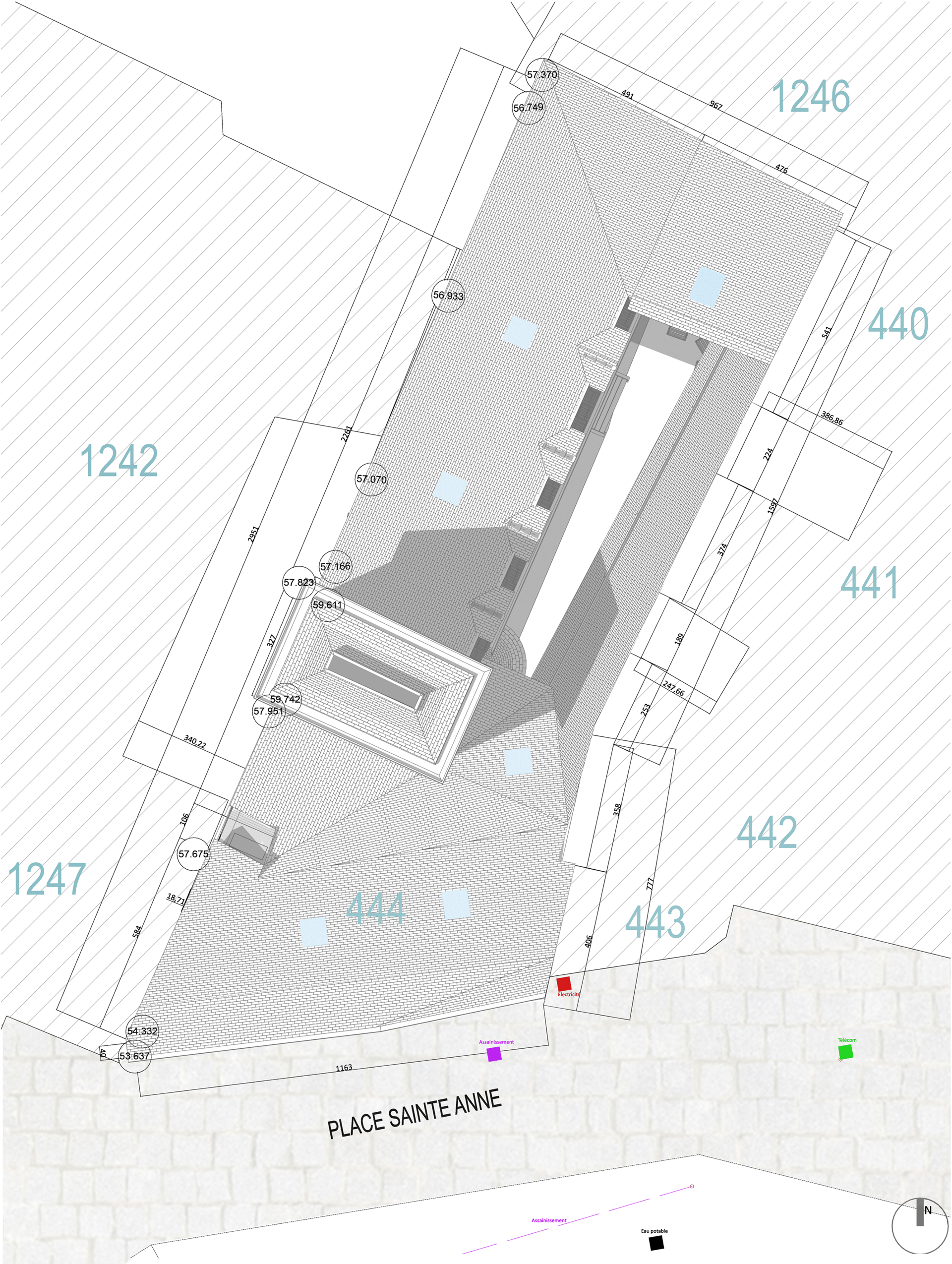 PLAN DE MASSE