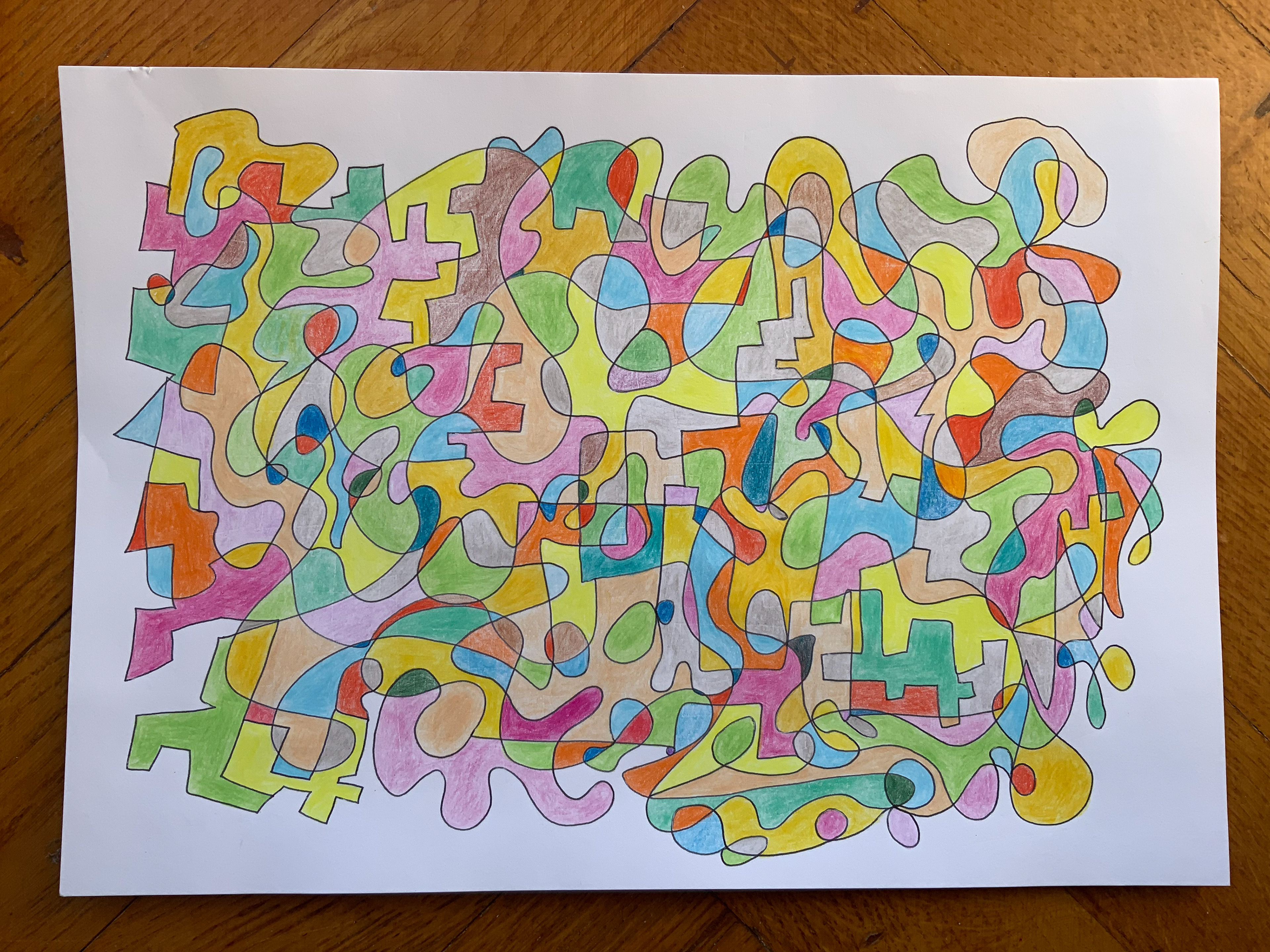 Irena Krcelic | December 18 2024 | Colored Pencils on Paper