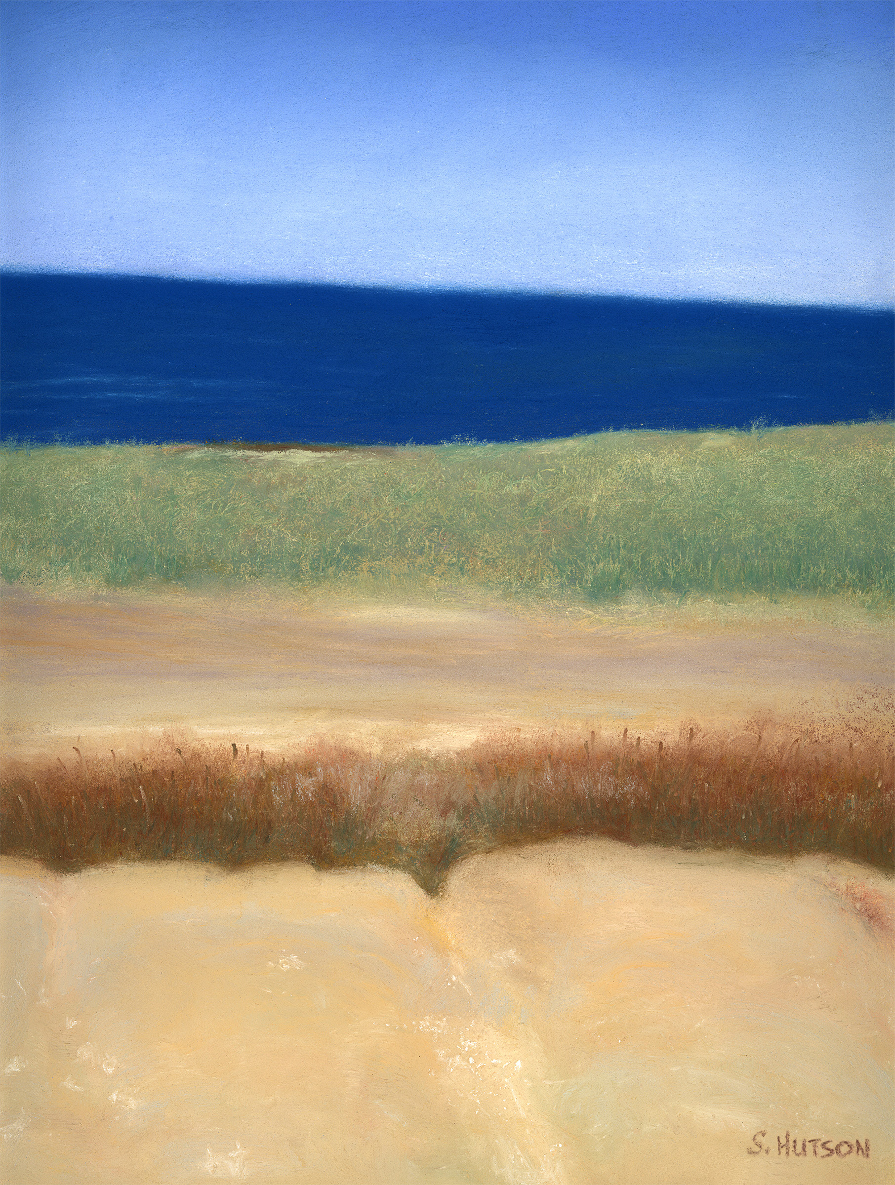 View Point I-5, a pastel painting by Sherry Hutson