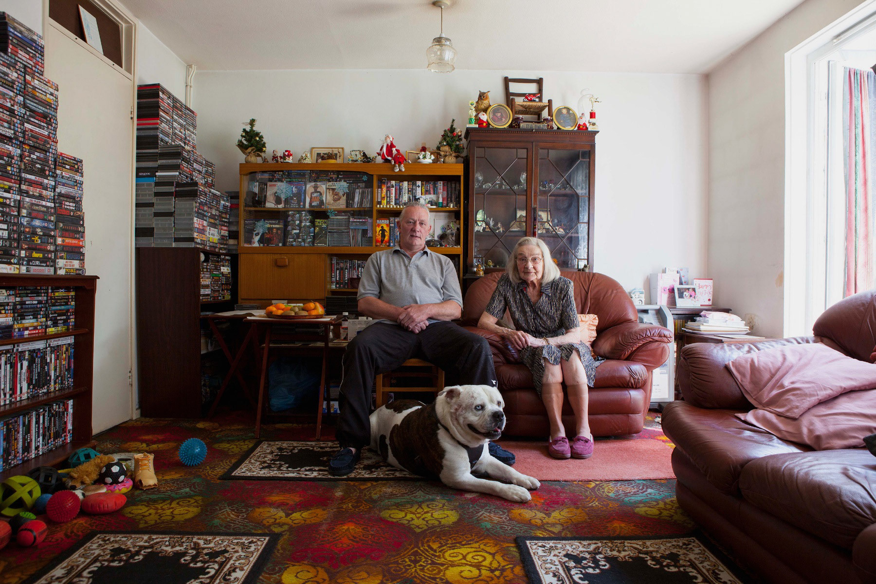 John and Jean (with Bruiser)