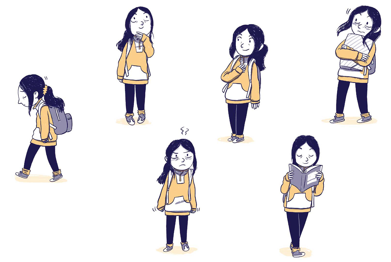 Character design illustrations.