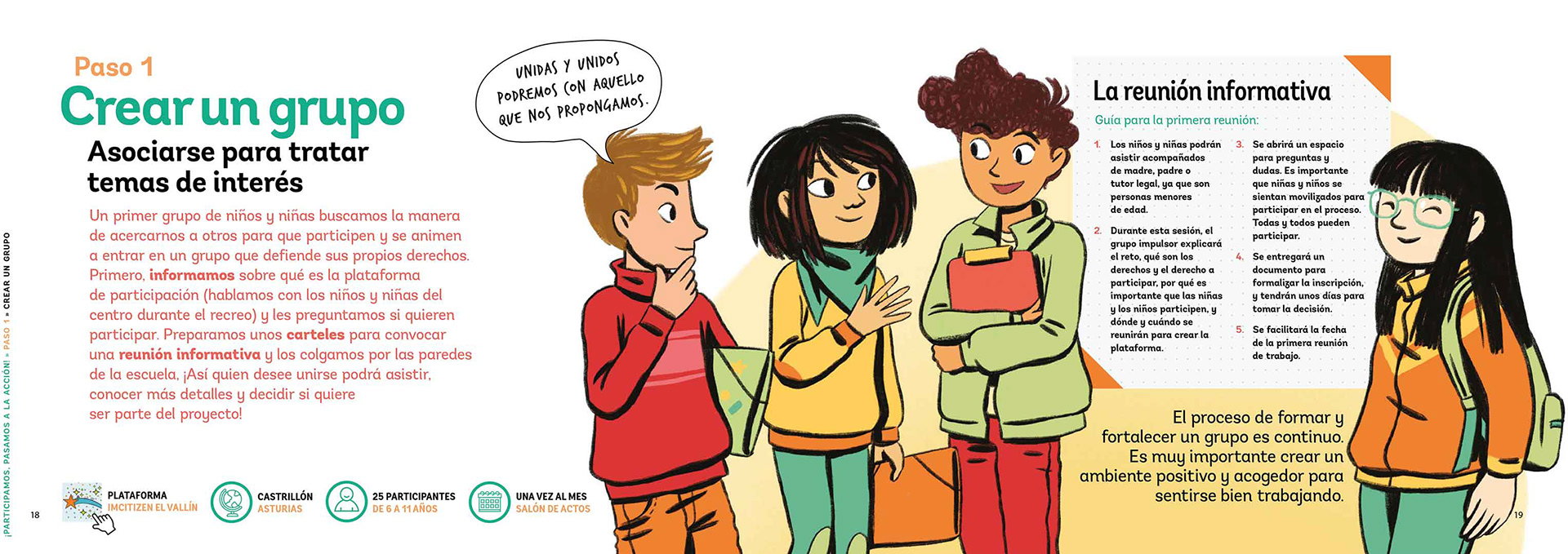 Ilustraciones en maqueta de libro educativo