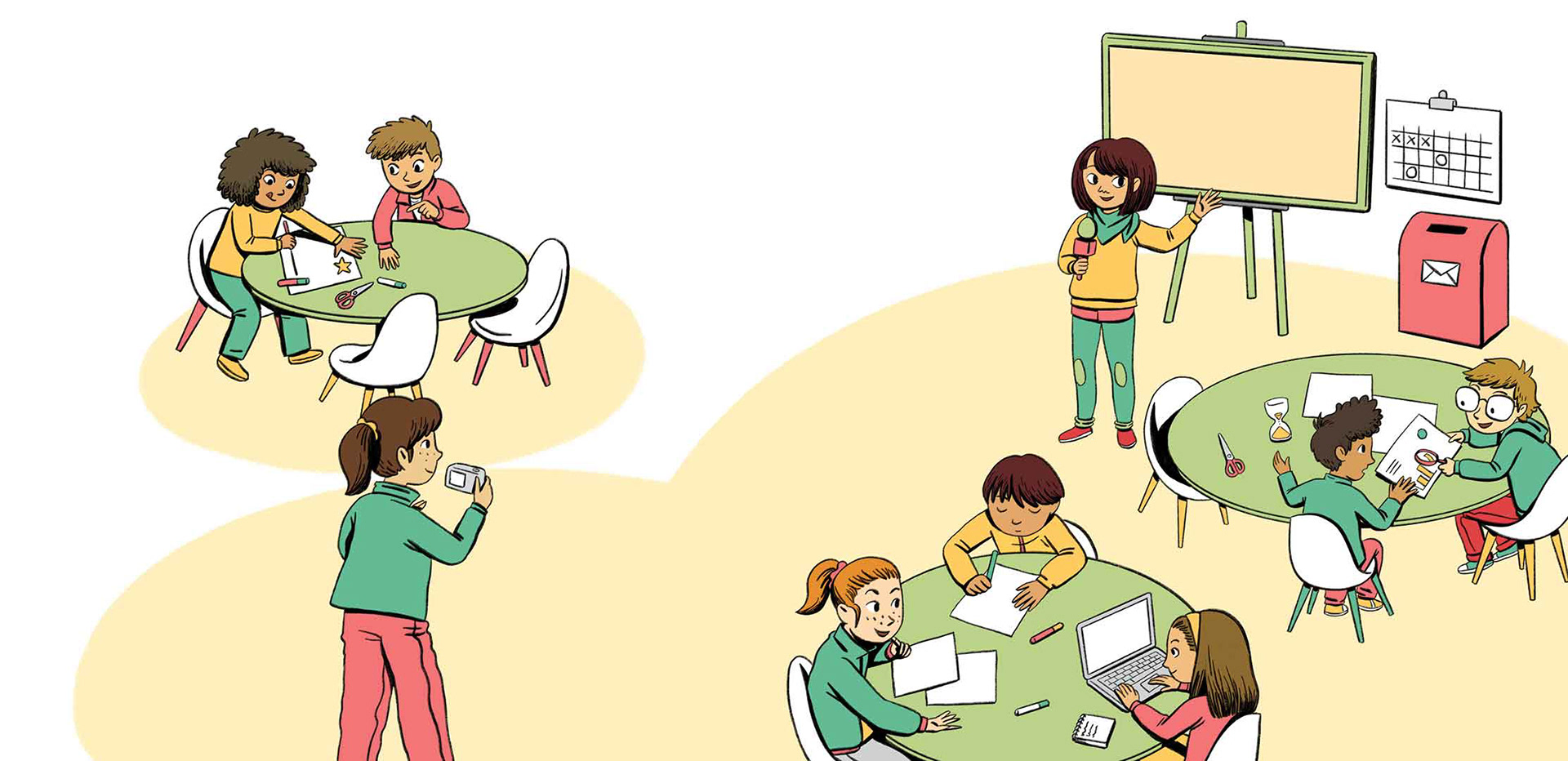 Ilustración para proyecto educativo