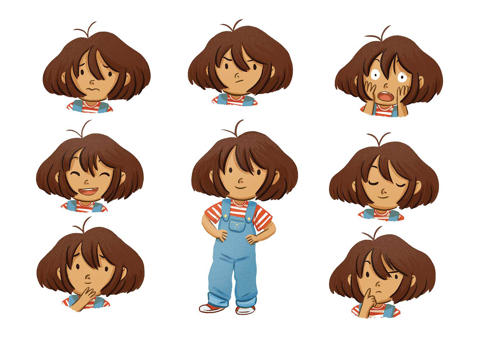 Character design illustrations.