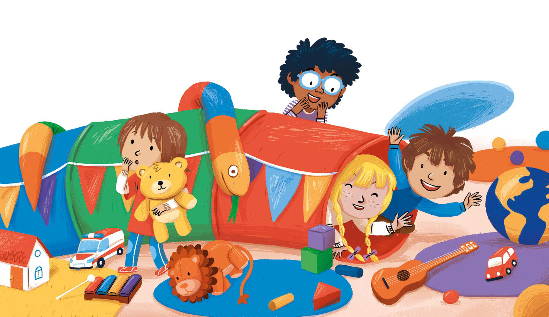 Illustration published in Baby Bug magazine.