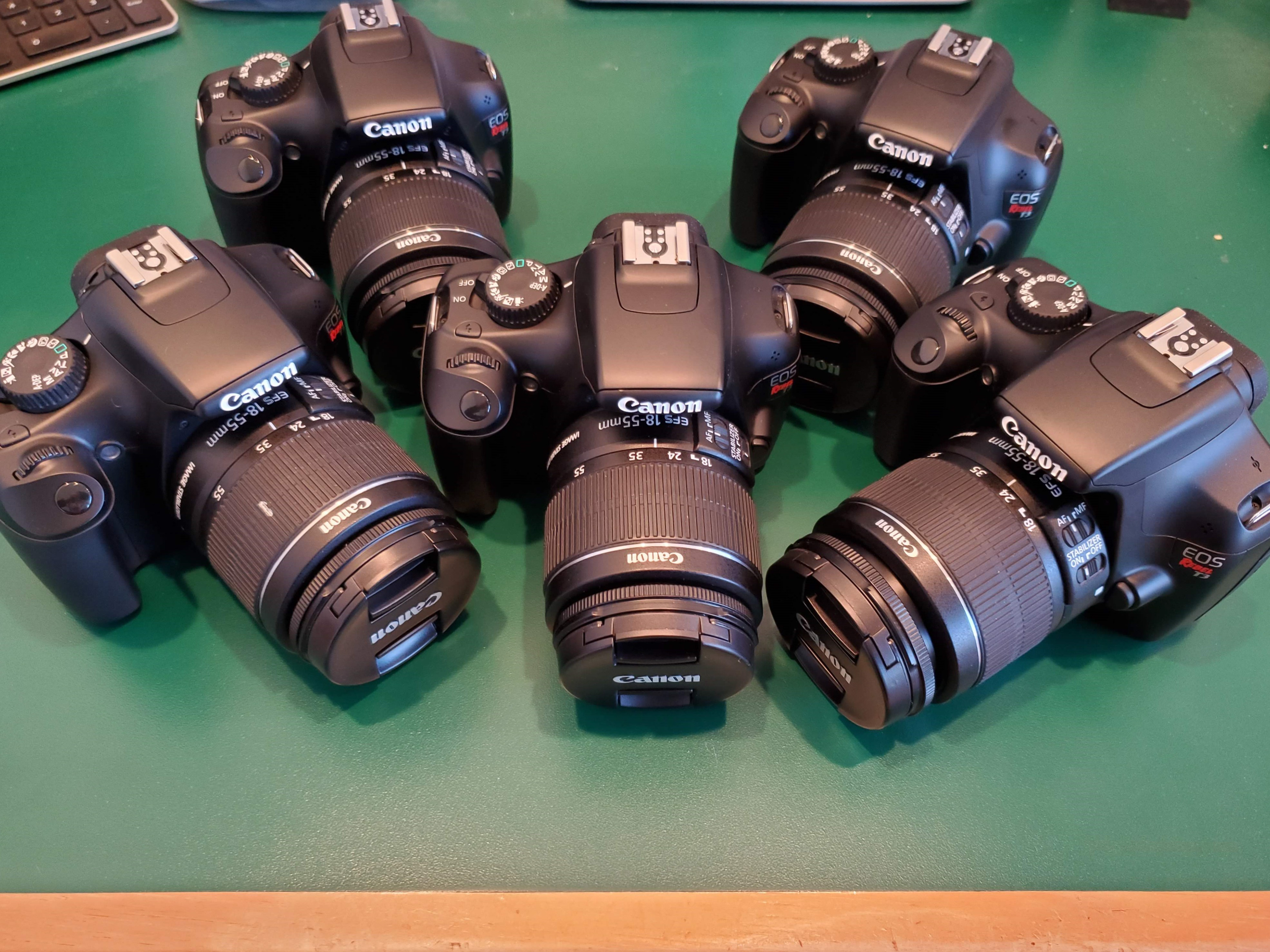 Cameras for Shutterbugs Photo Club members