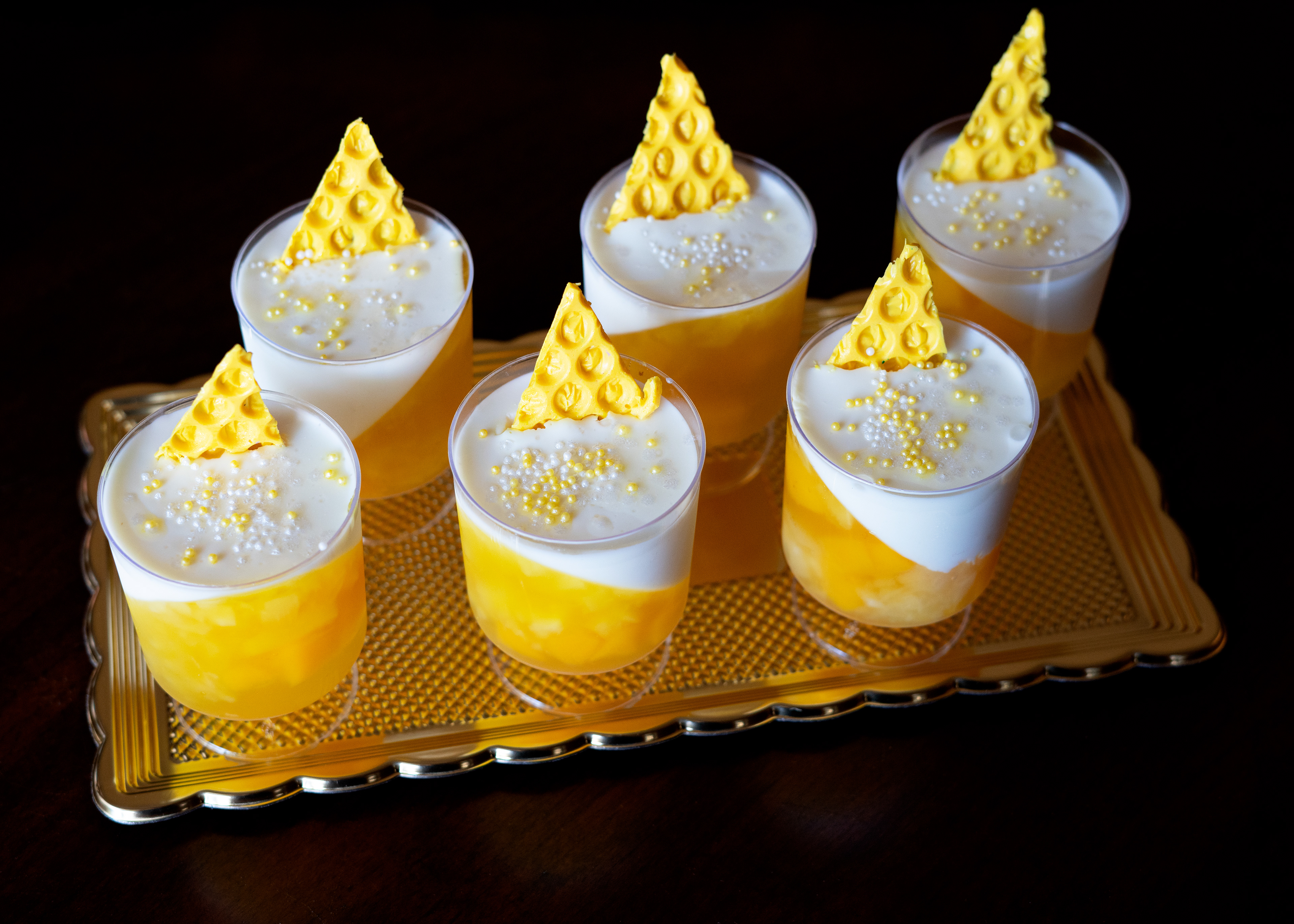 MANGO & VANILLA JELLO CUPS