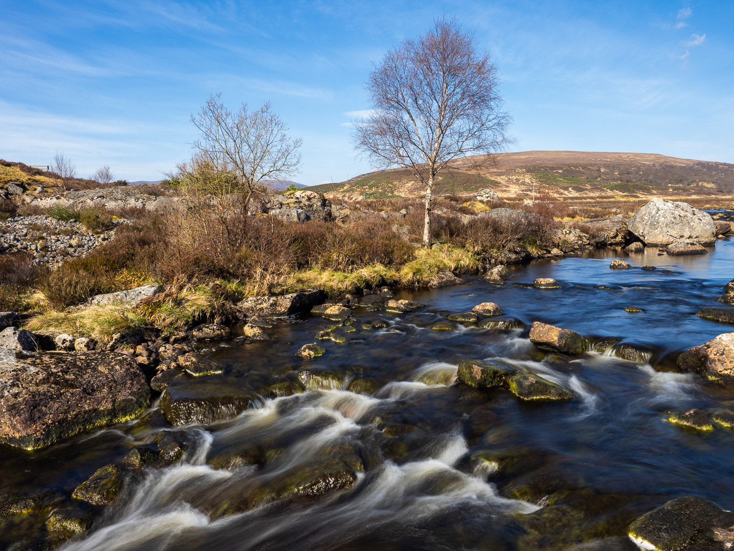 Traveling through the highlands