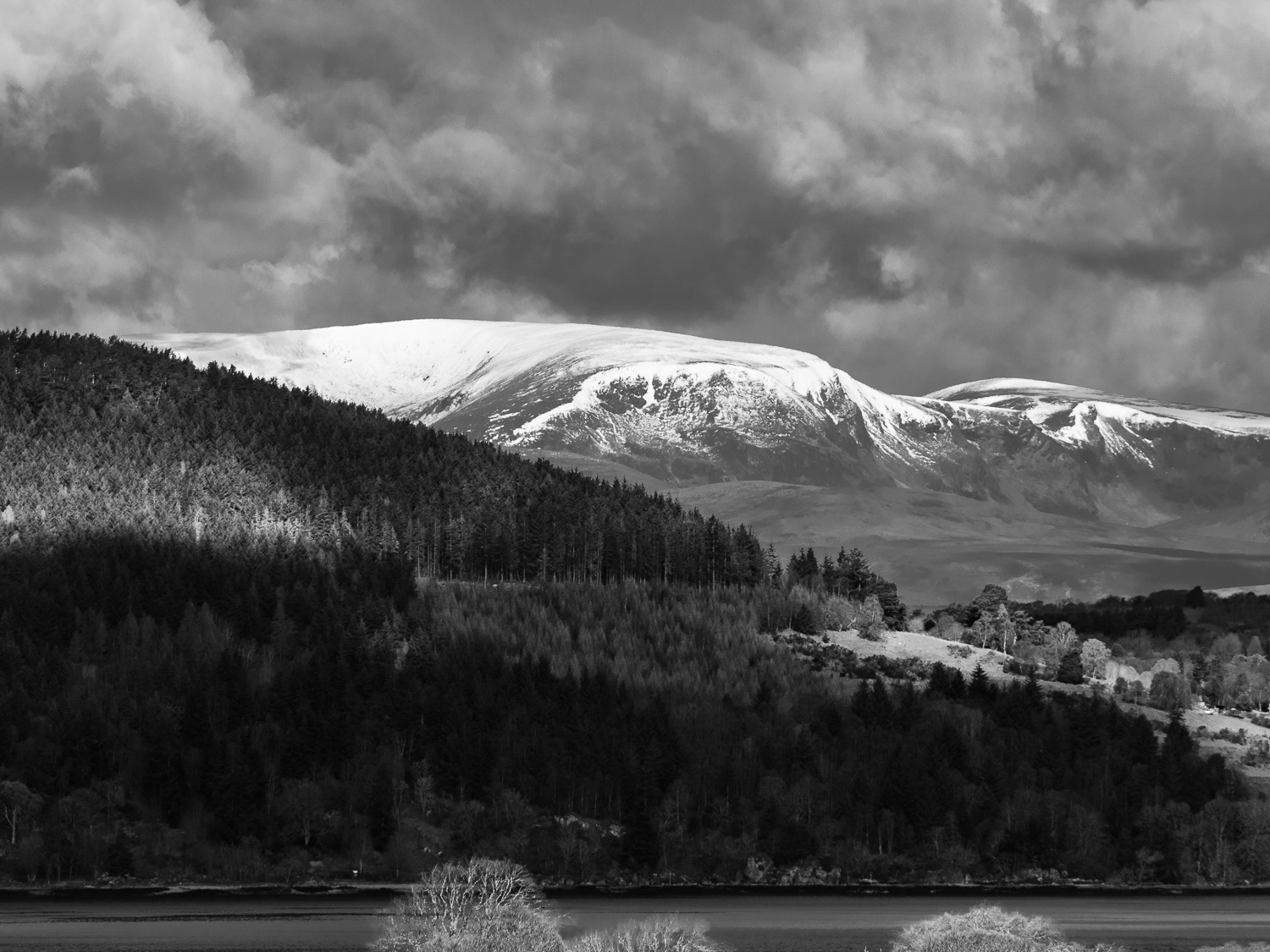 Mountains seen from Inverness