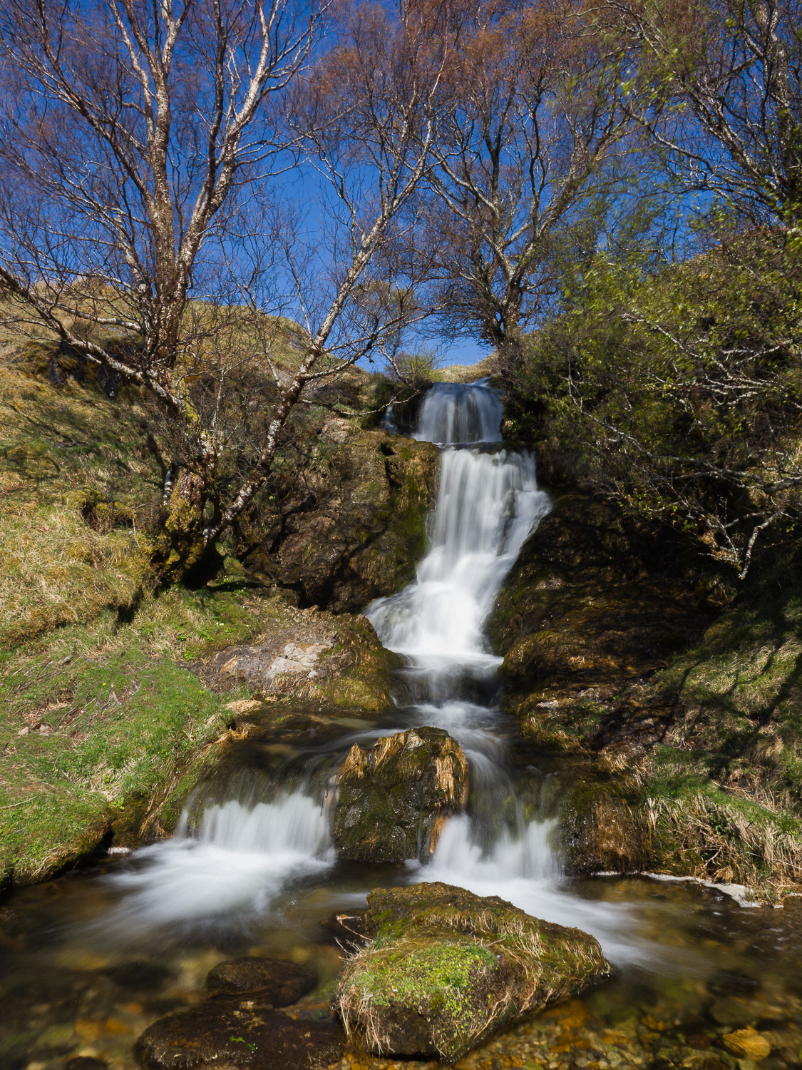 Ardvreck Castle Waterfall