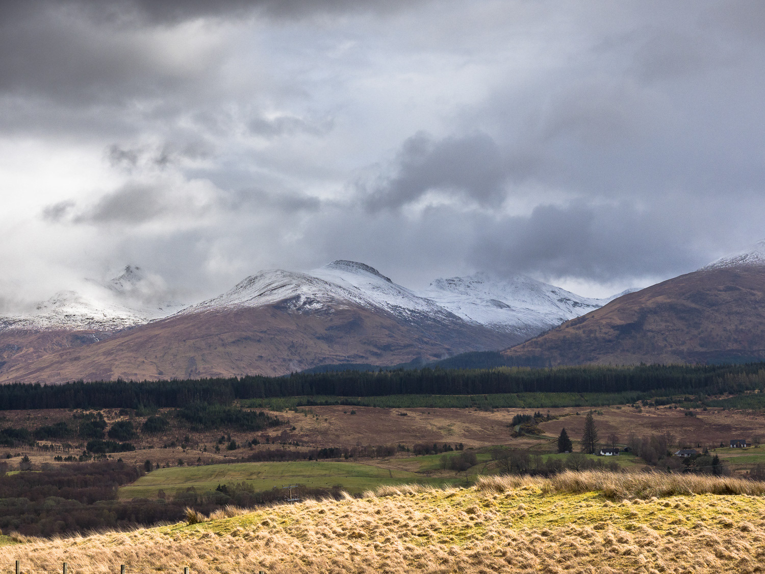 Traveling through the highlands