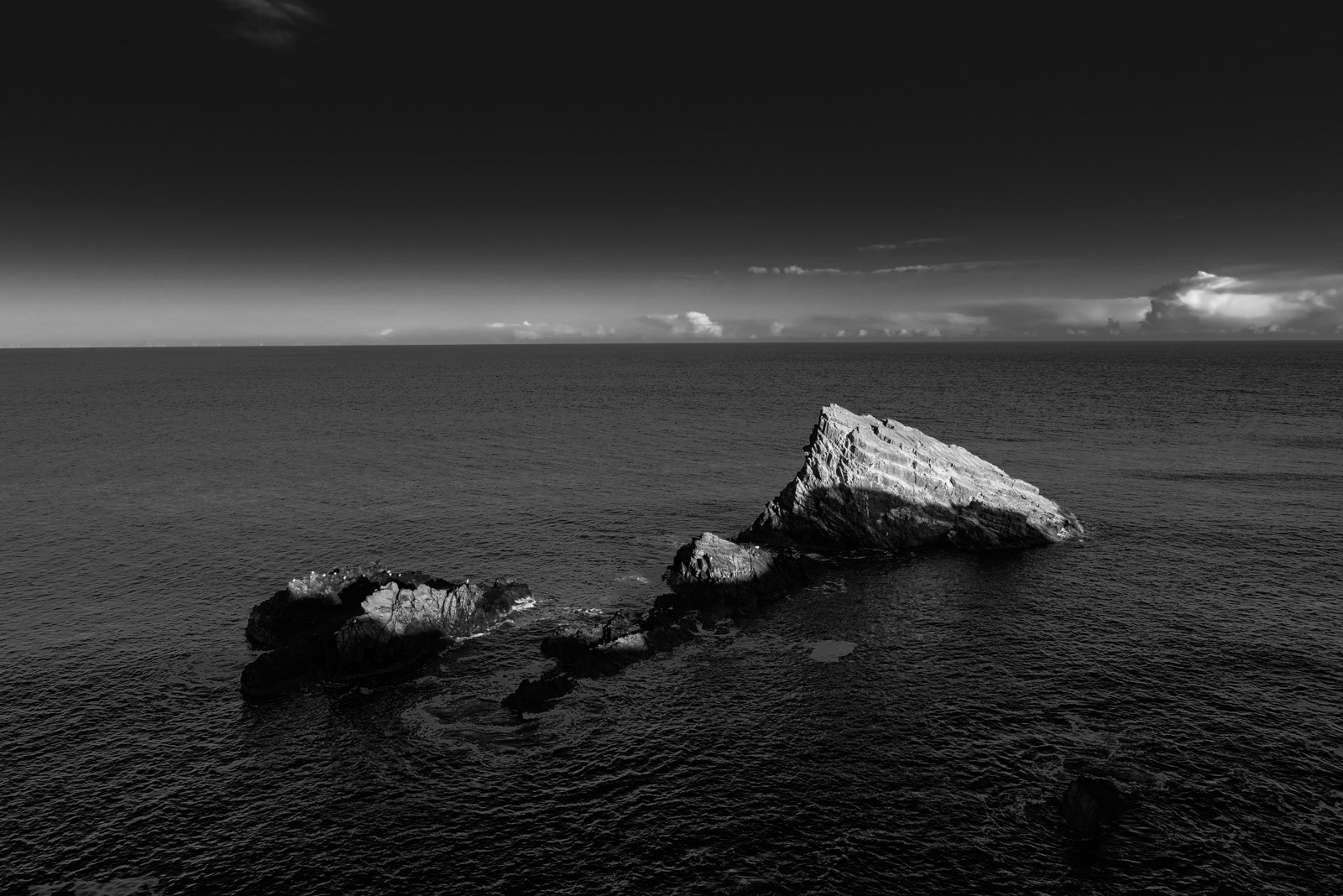 Rocks in Portknockie, Scotland