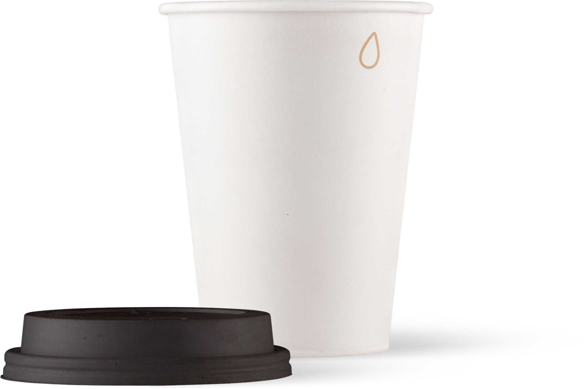 Design for branded take-away coffee cup.