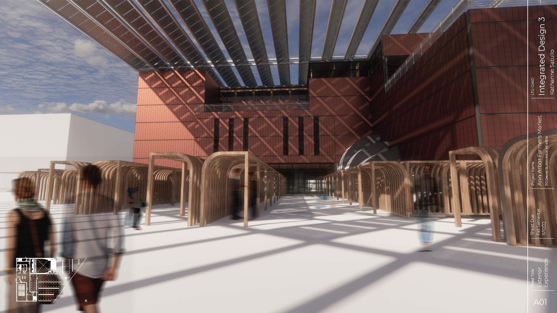 Farmers Market Stalls Visualization