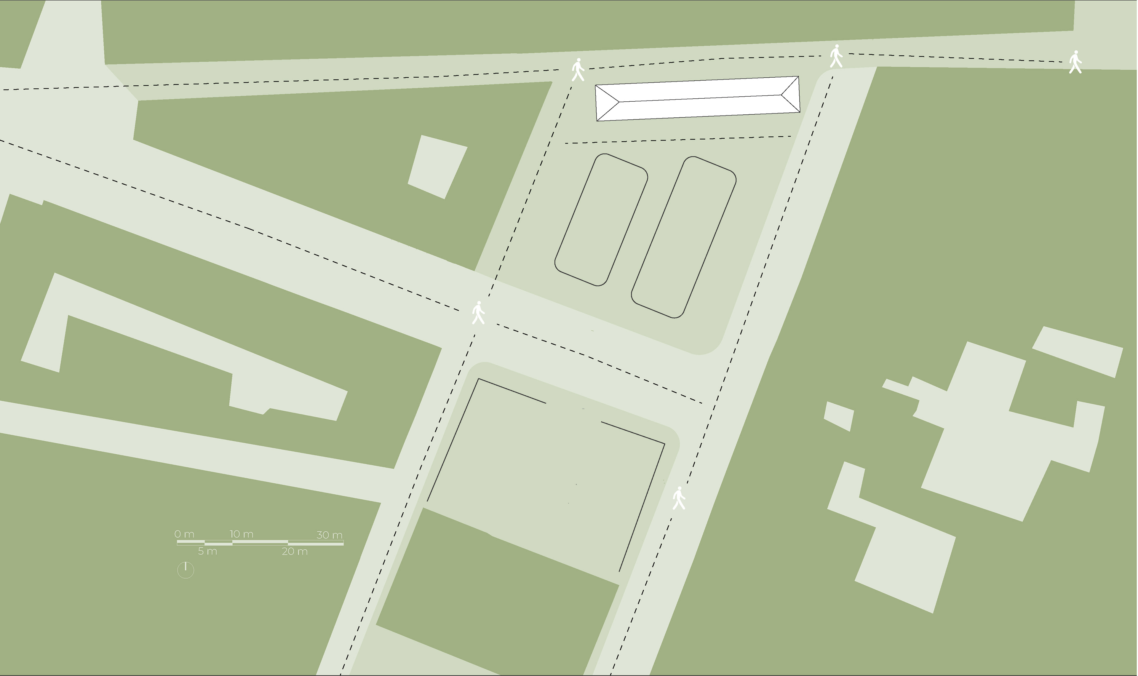 Existing Site With Circulation
