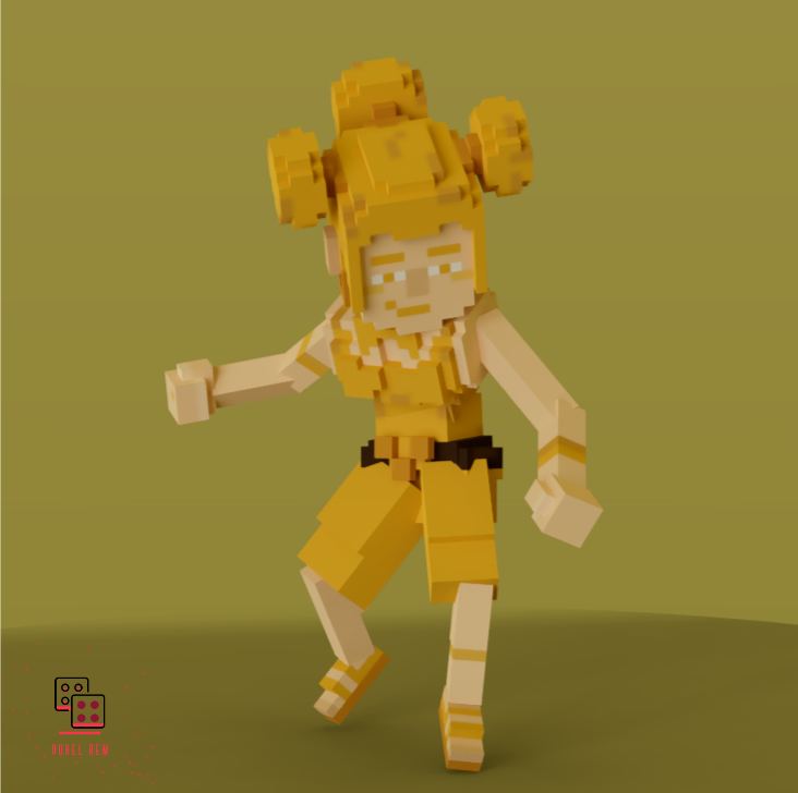 Yellow woman