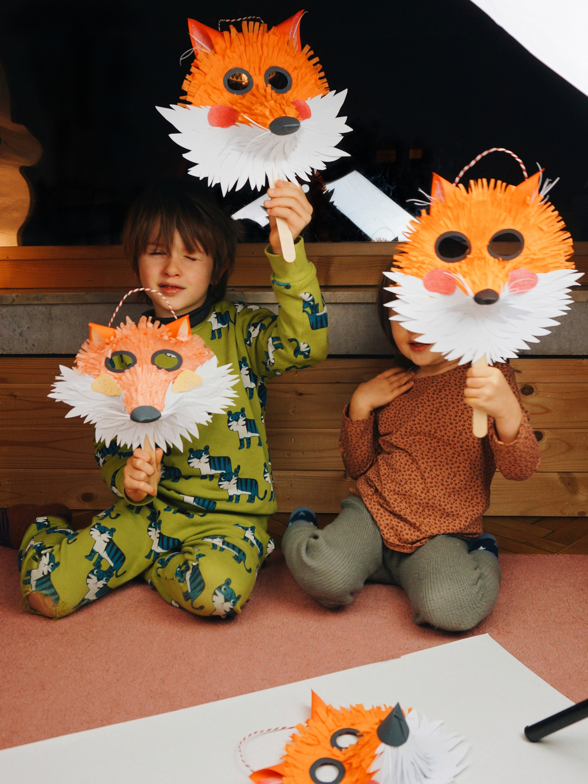 Маски от хартия на Цветана Недева – Kinderlist