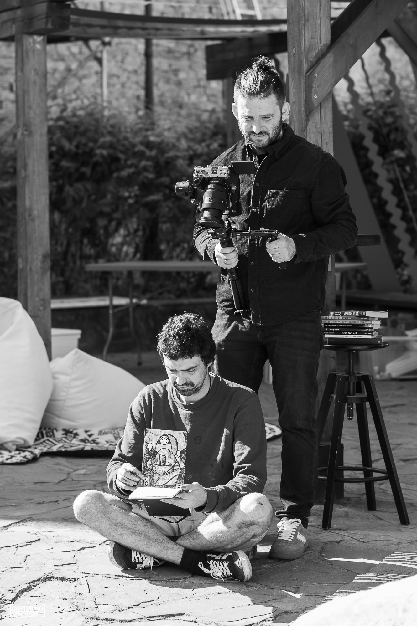 Кром и Добрин, Микрофест Три за щастие