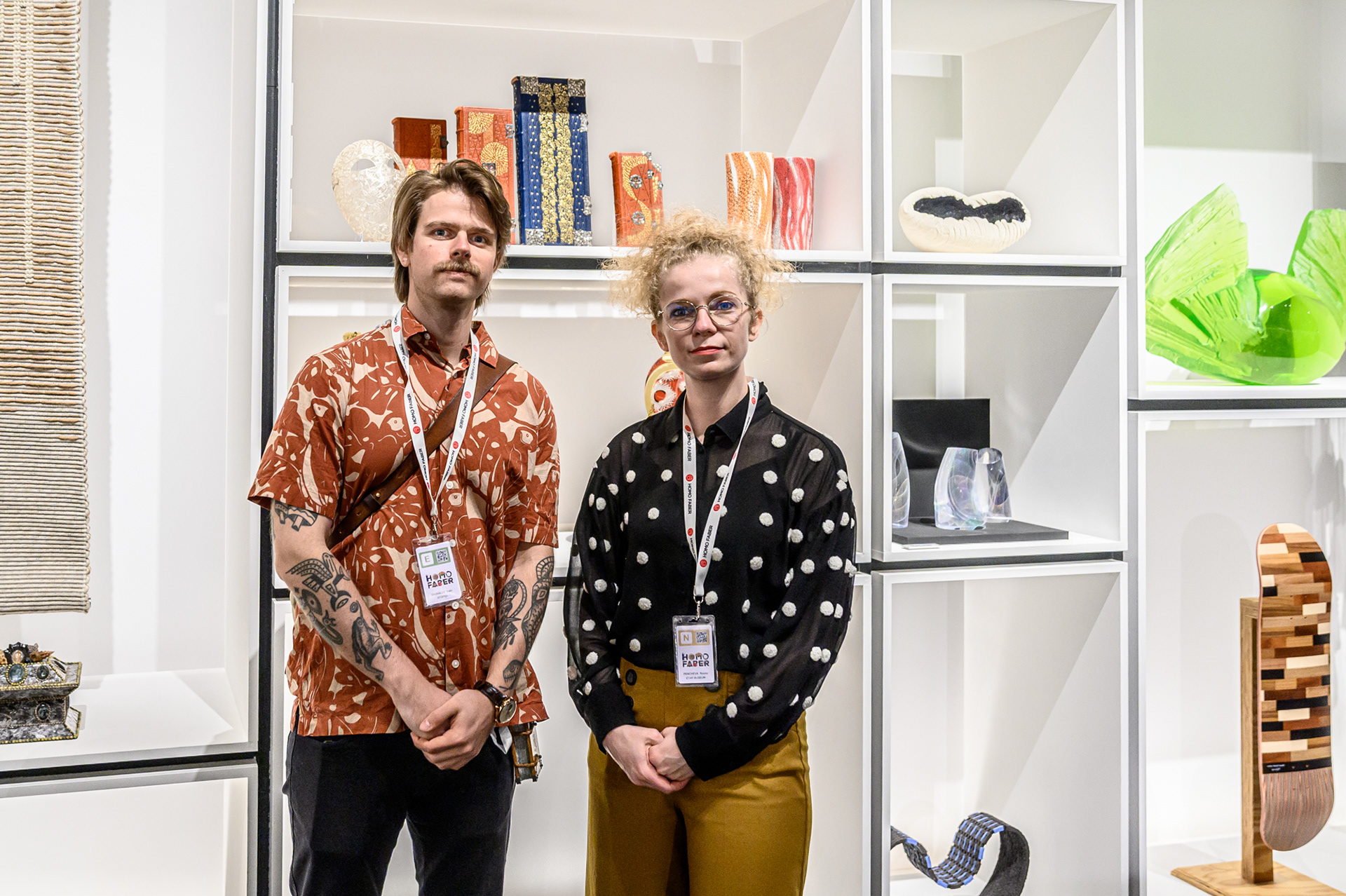 Стопан и Росина Пенчева, биенале Хомо Фабер, 2022