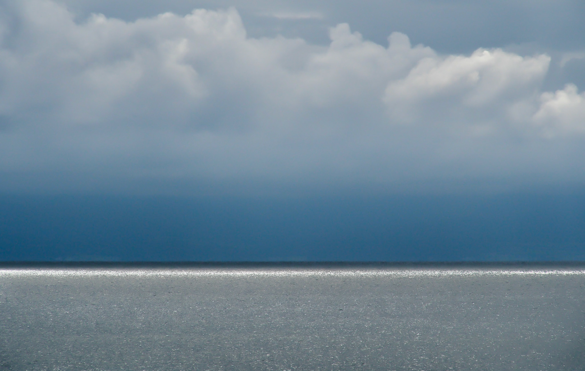 Sparkling sea off Llanbedrog, North Wales