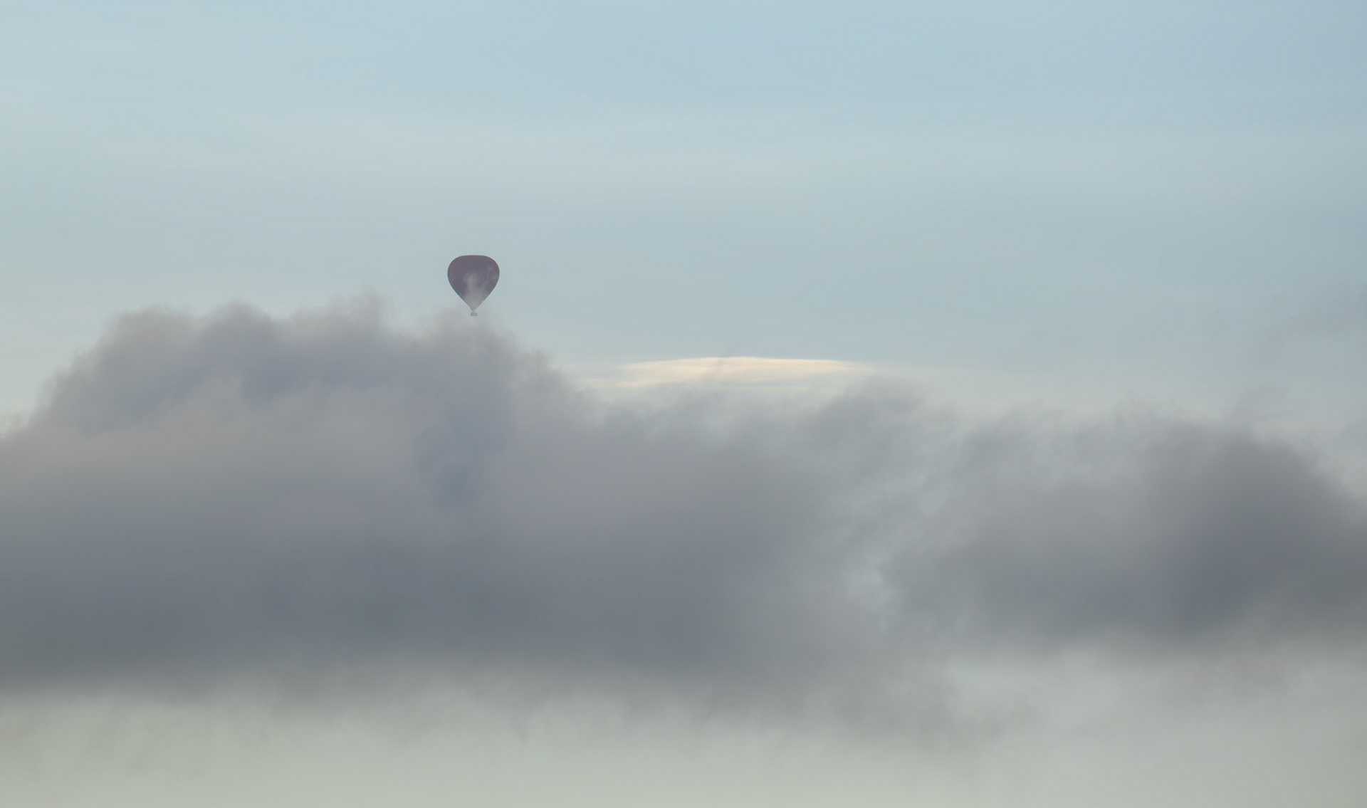Floating on clouds