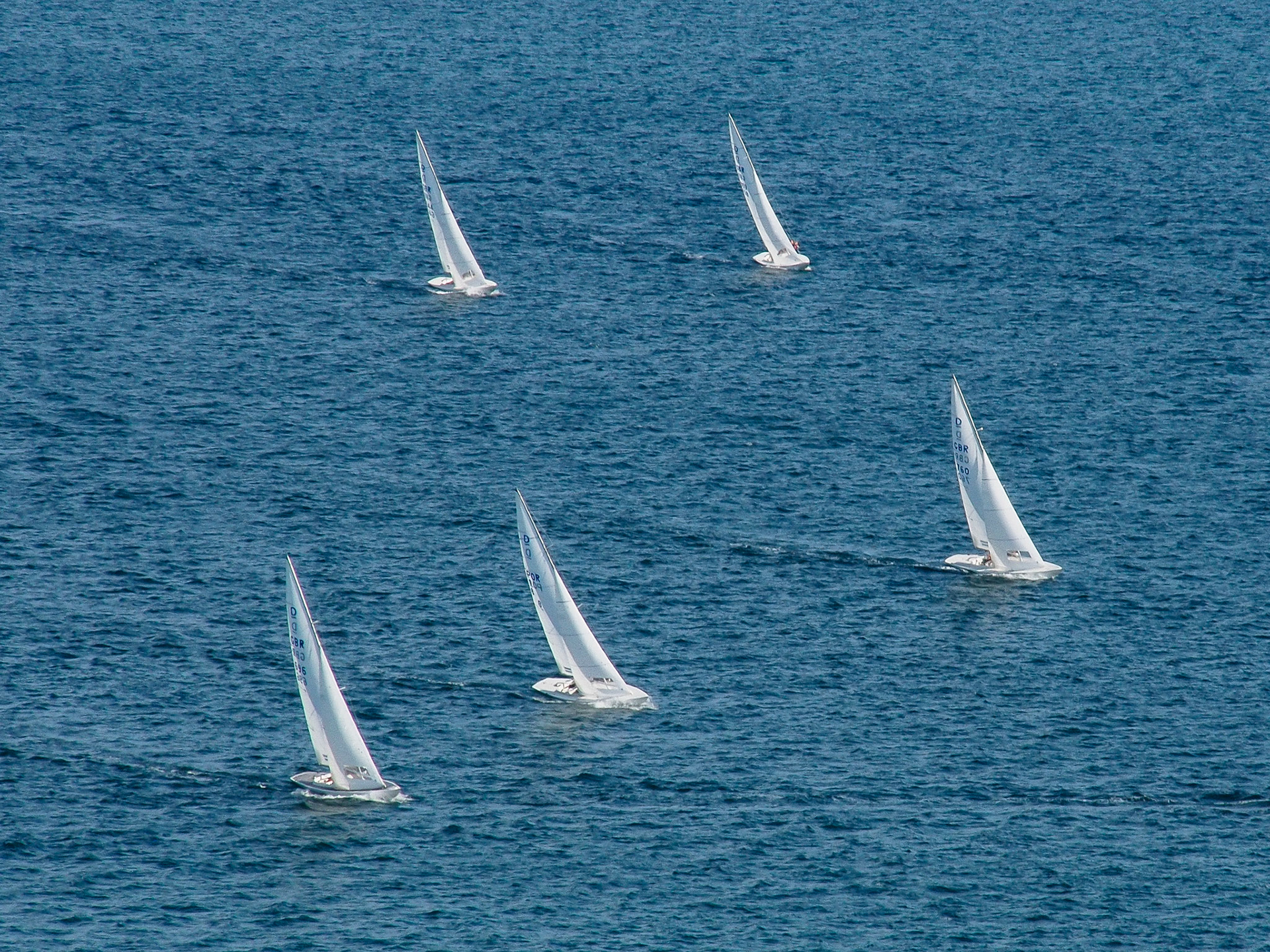 Dragon class racing