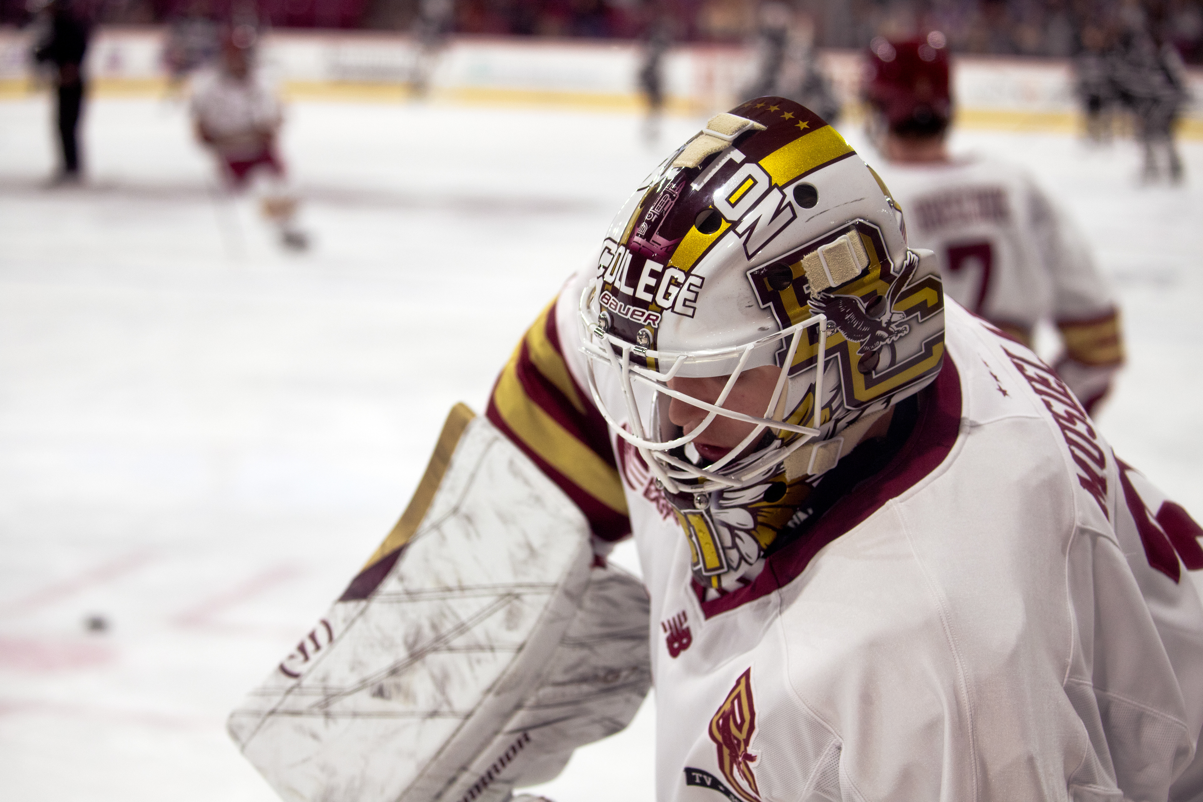 BC Men's Hockey Practice