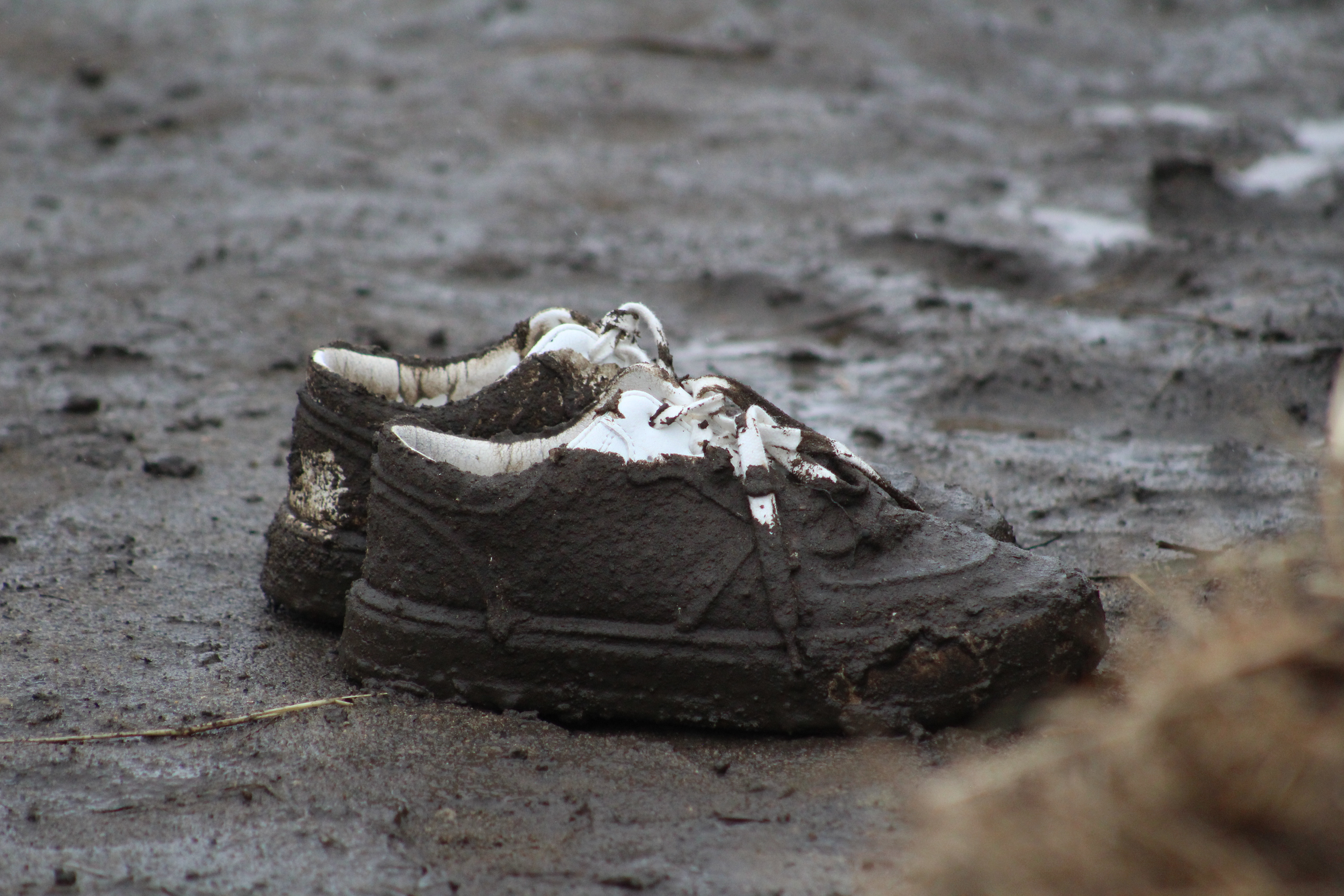 Shoes at the Annual MudStock Tournament (2023)