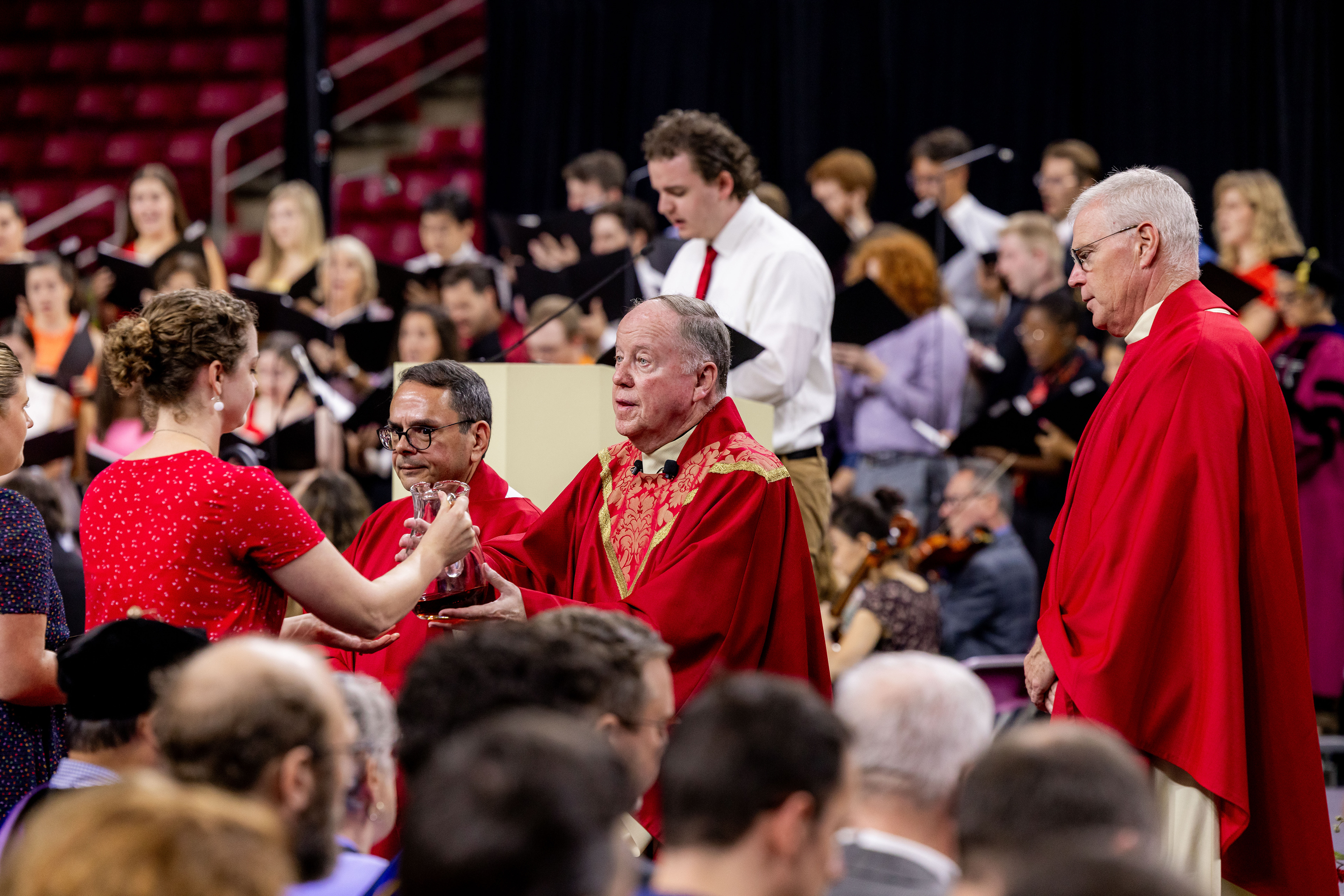 Mass of the Holy Spirit, Boston College President: Father Leahy