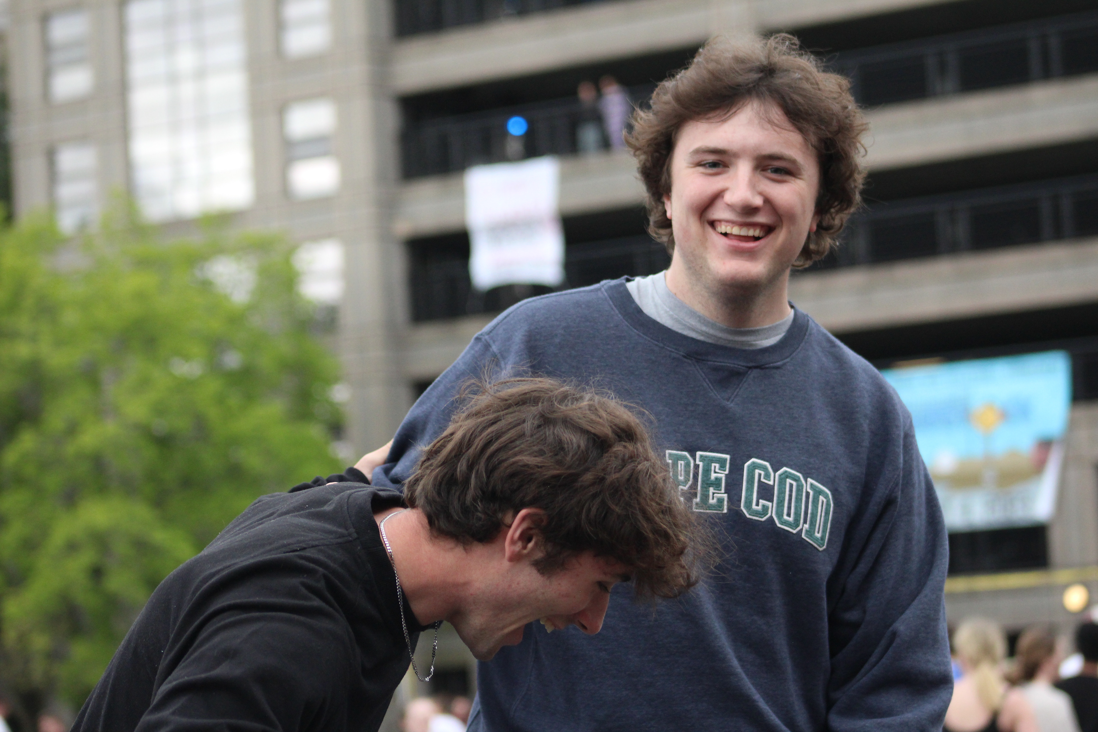 Students at 2023 Annual MudStock Event