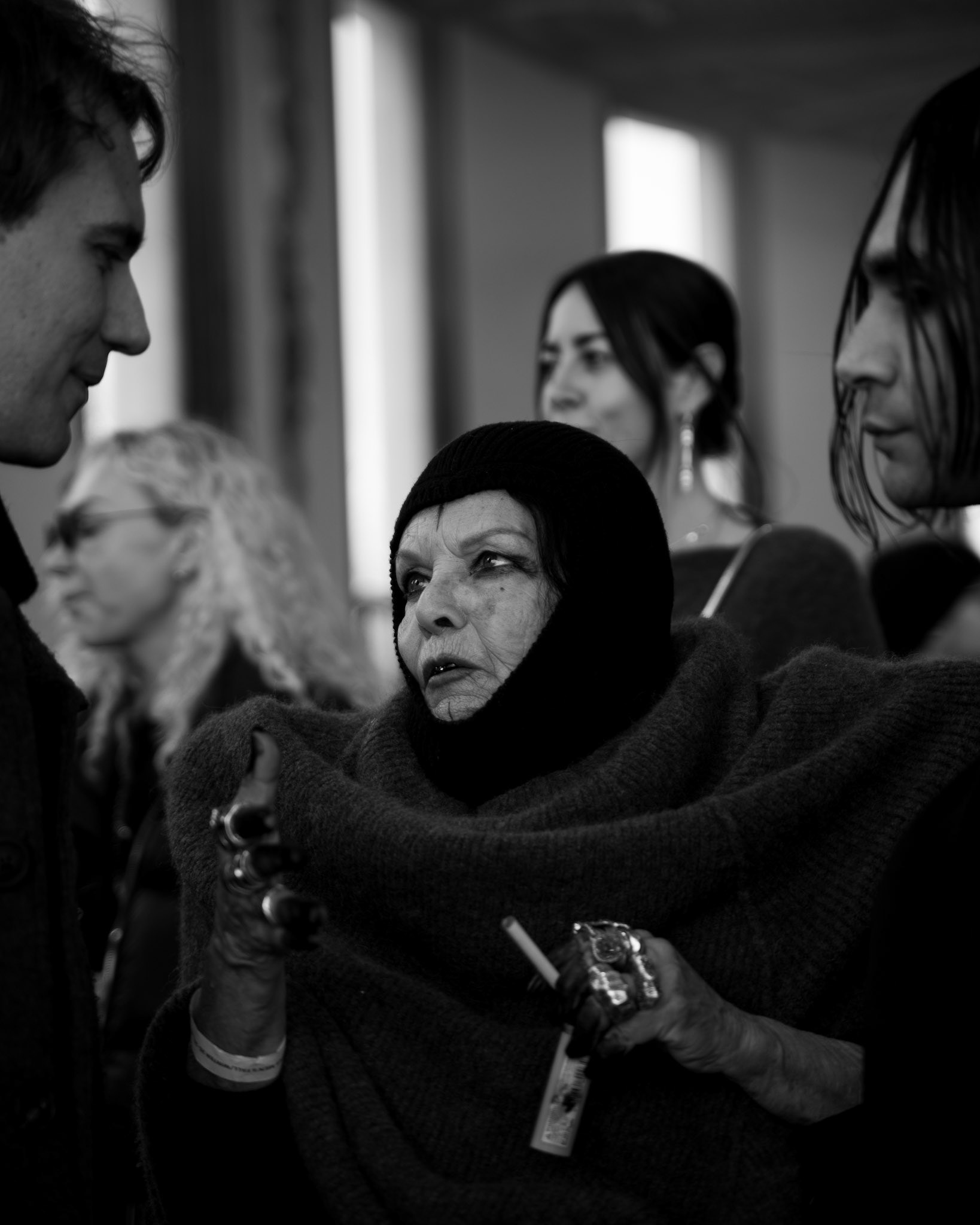 MICHÈLE LAMY, RICK OWENS FW25 PFW