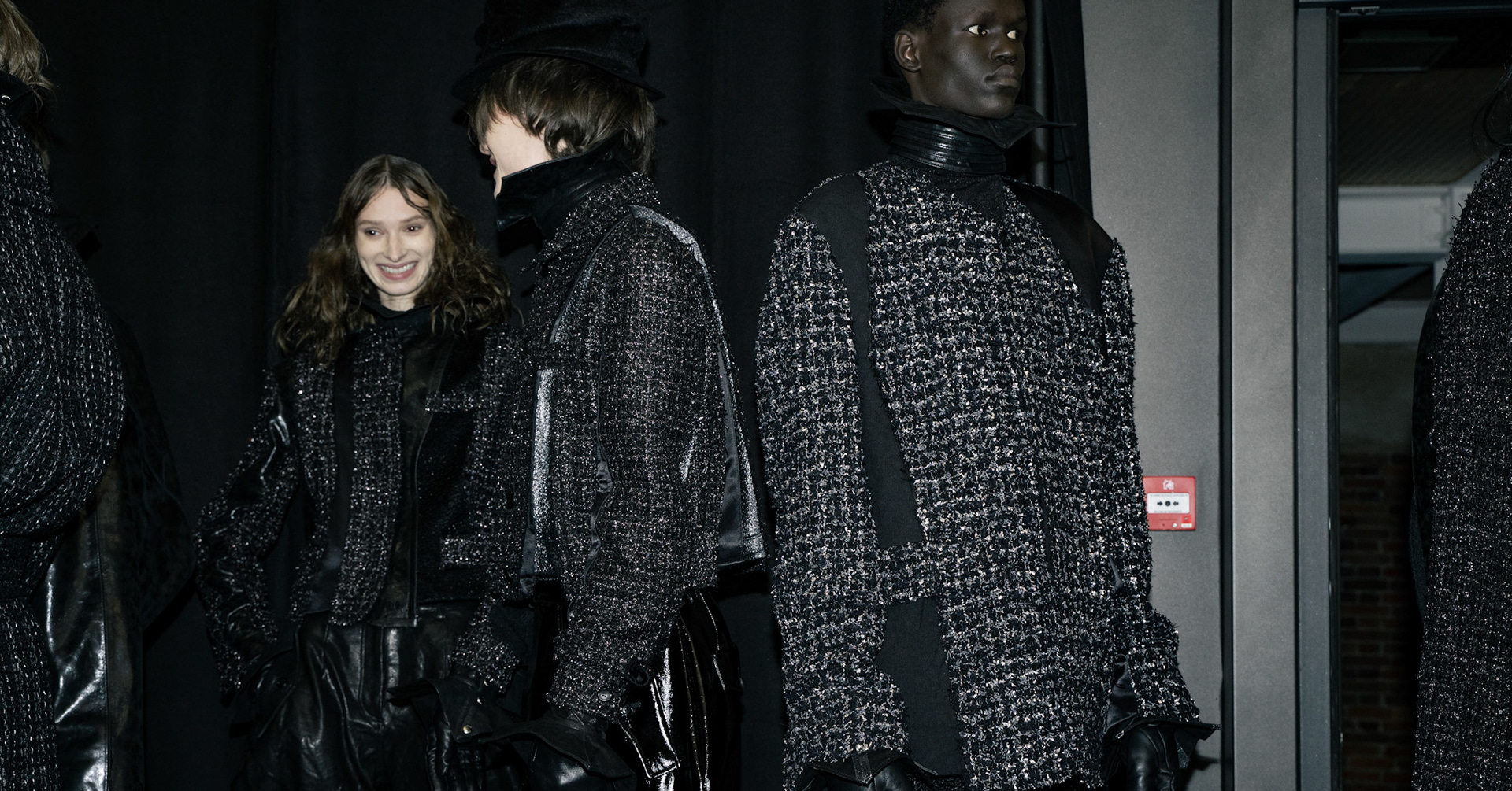 BACKSTAGE SONGZIO AW25 PARIS FASHION WEEK