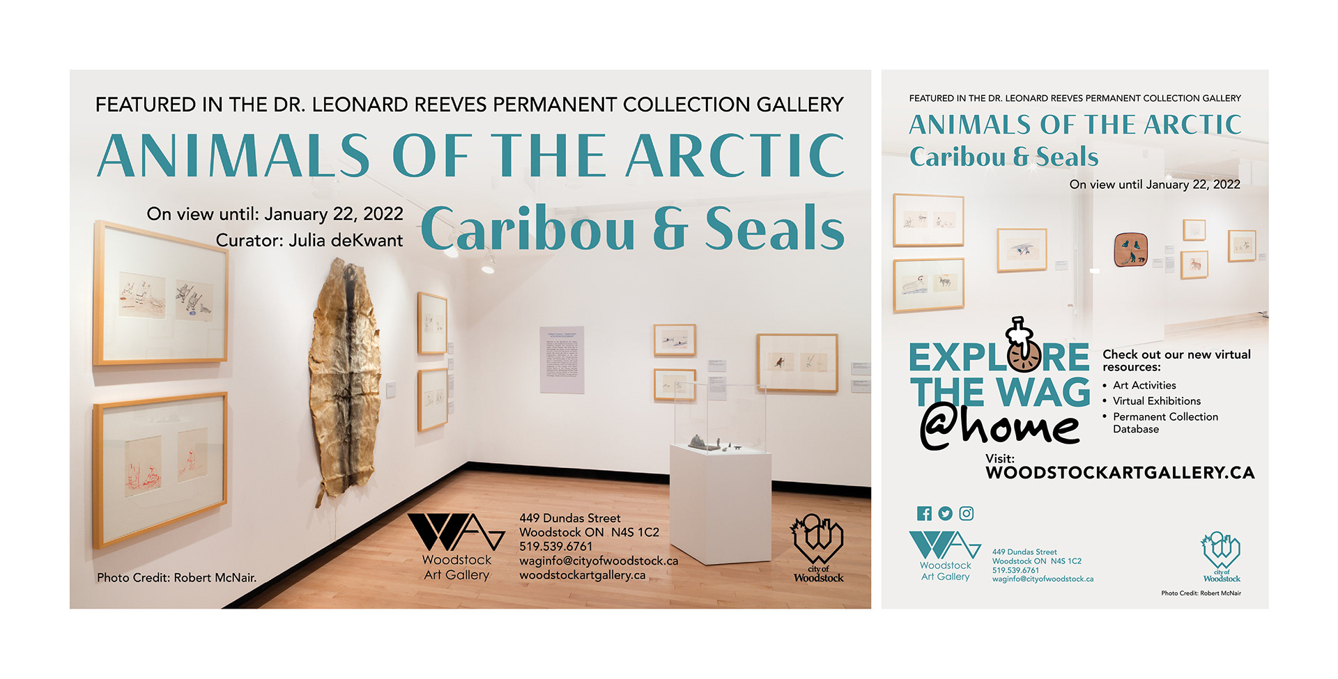 exhibition logo, magazine ad, poster