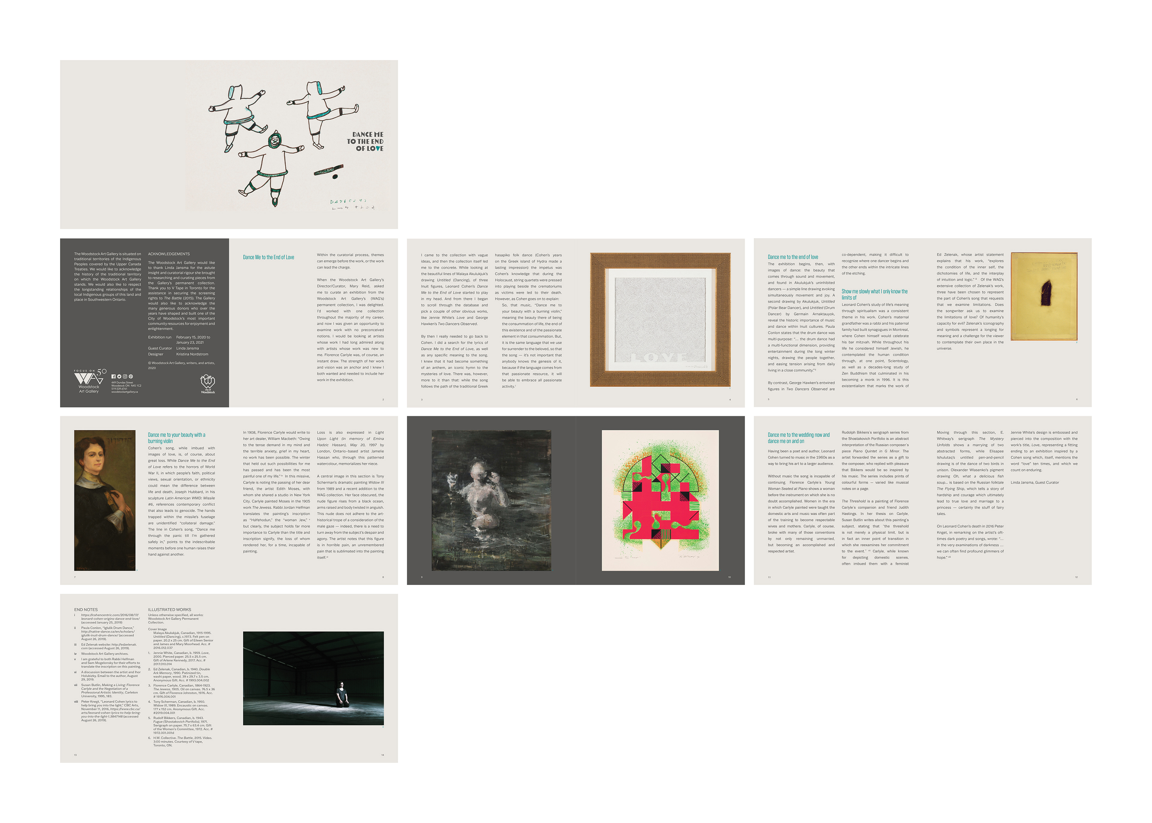 exhibition logo, brochure