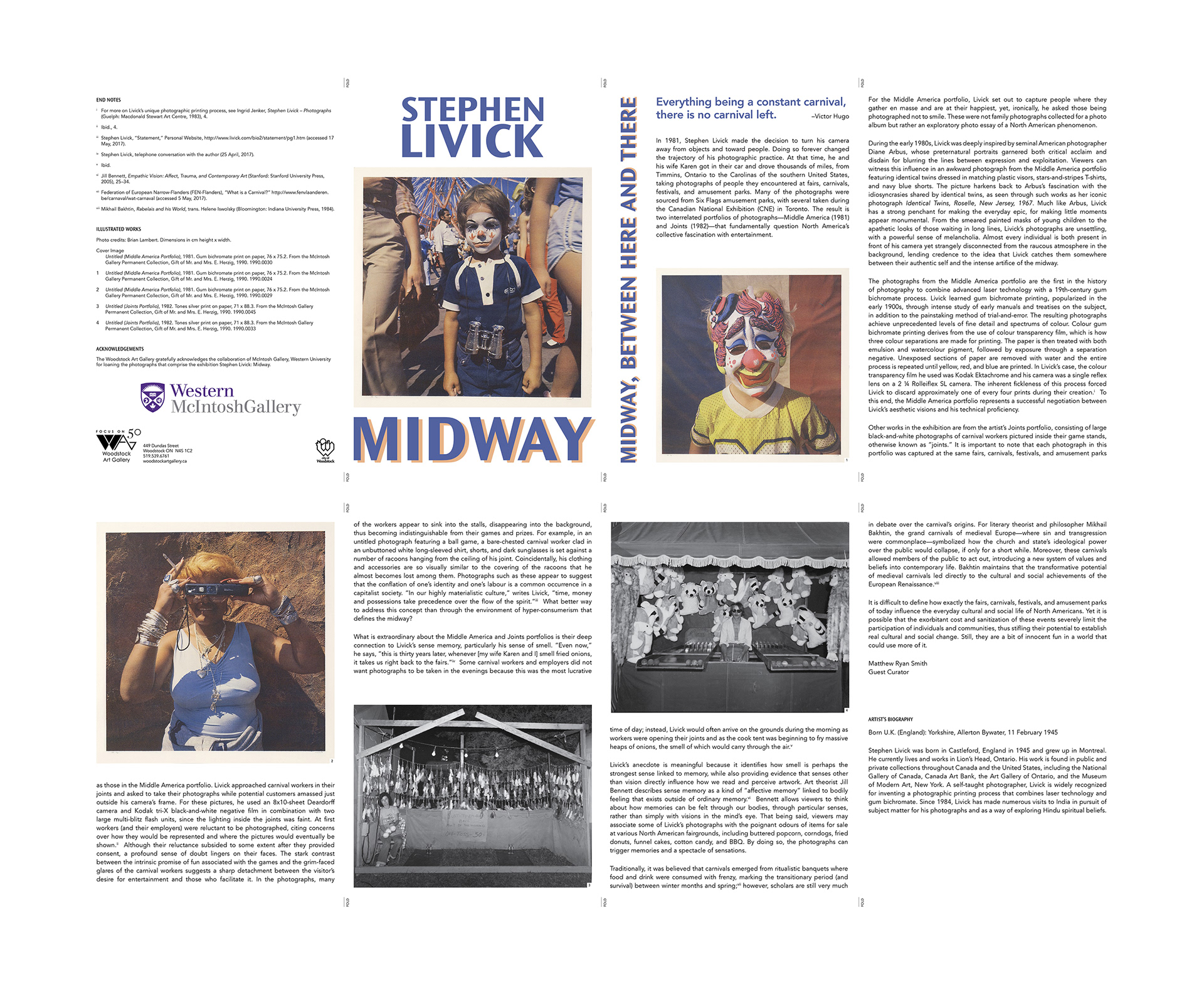 exhibition logo, brochure