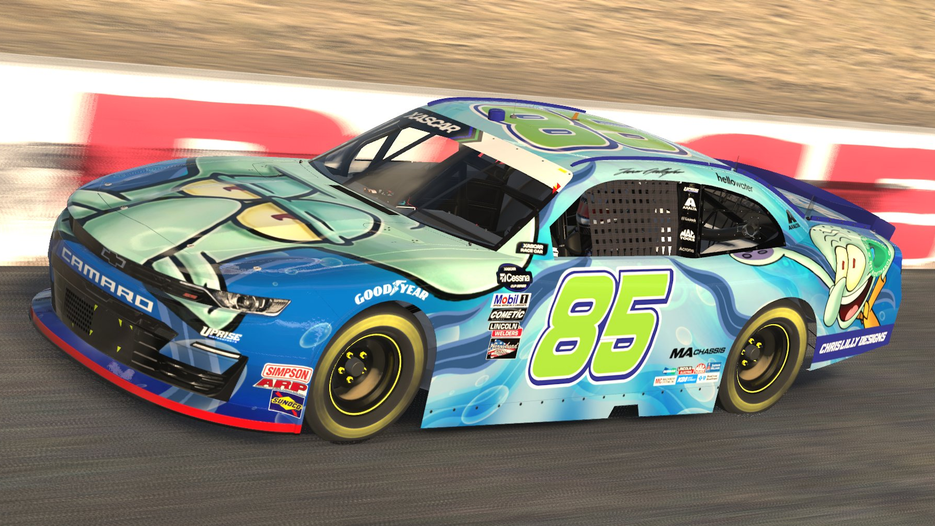 Jason Gallagher Spongebob Squarepants 400 Throwback