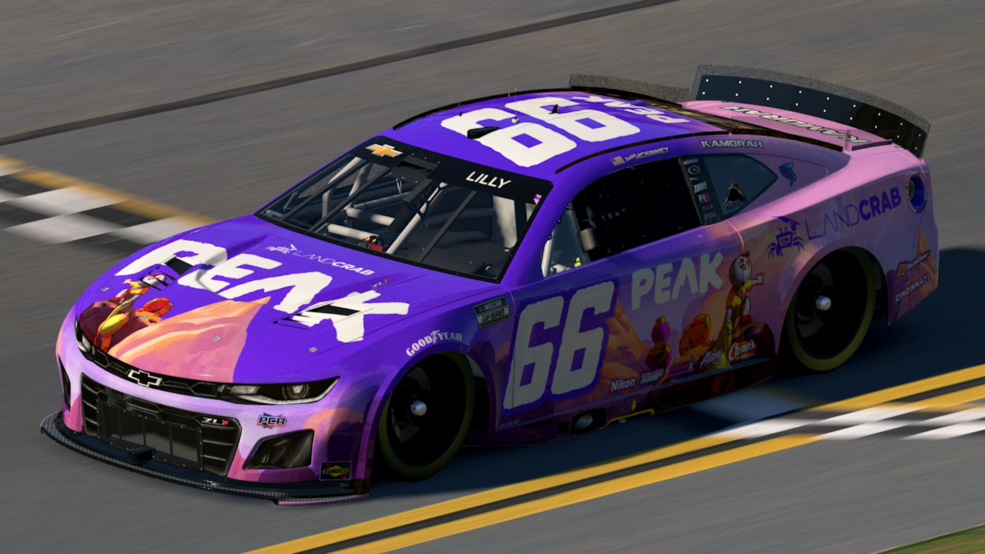 Zander McKinney Peak Cup Series Camaro