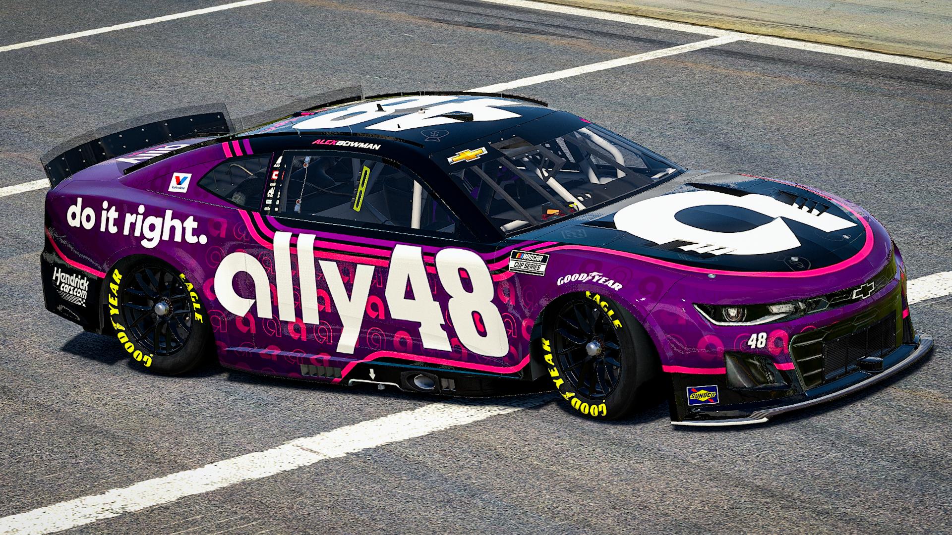 Alex Bowman 2025 Fictional Concept