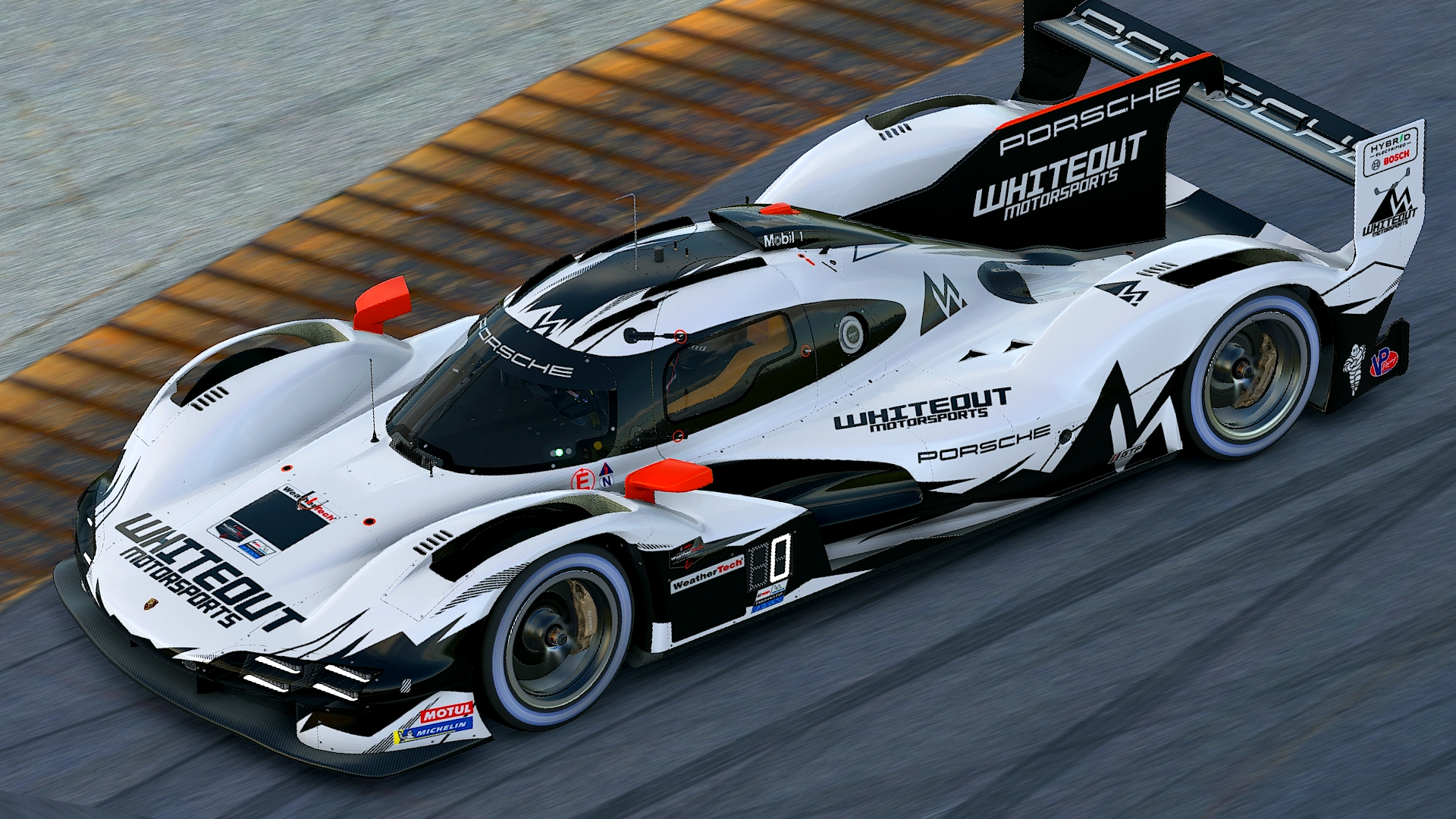 Garrett White Whiteout Motorsports Porsche Hypercar