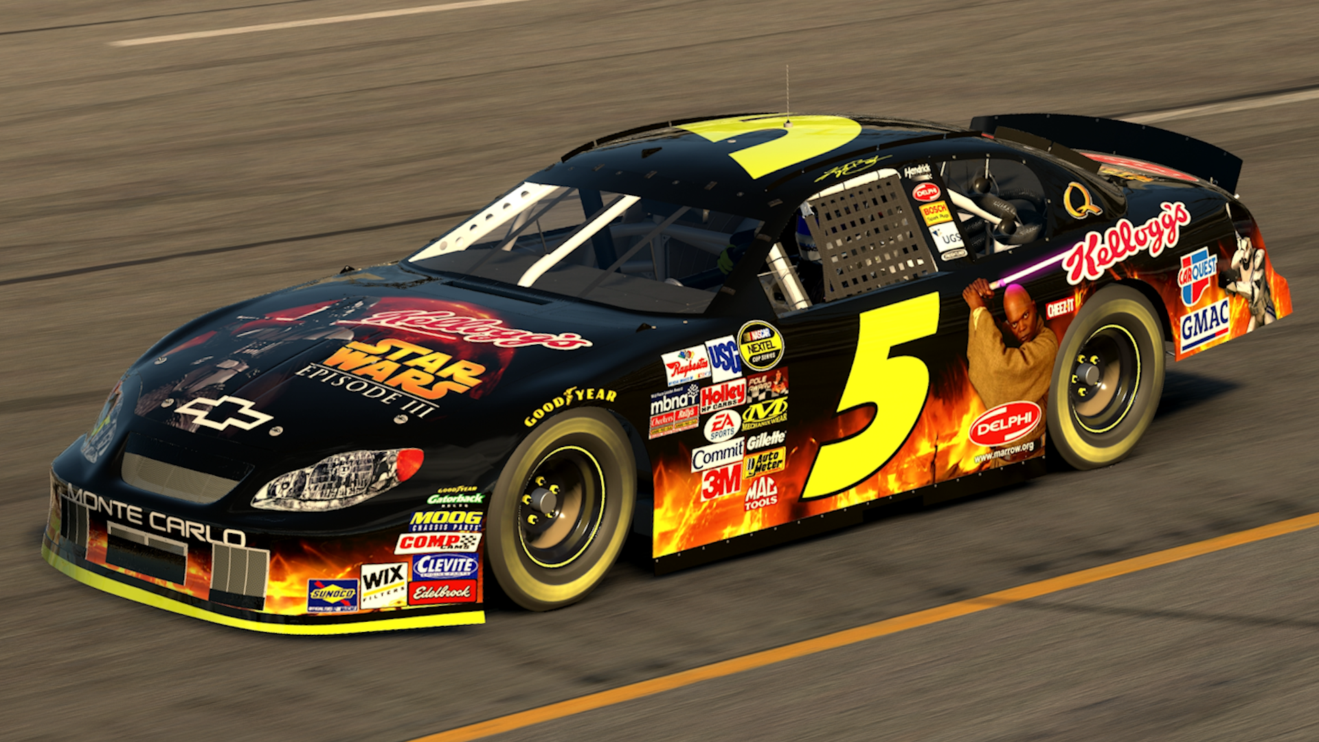 Kyle Busch 2005 Star Wars Monte Carlo