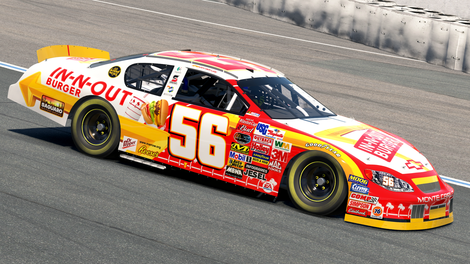 Marcus van der Lee In-n-out Monte Carlo
