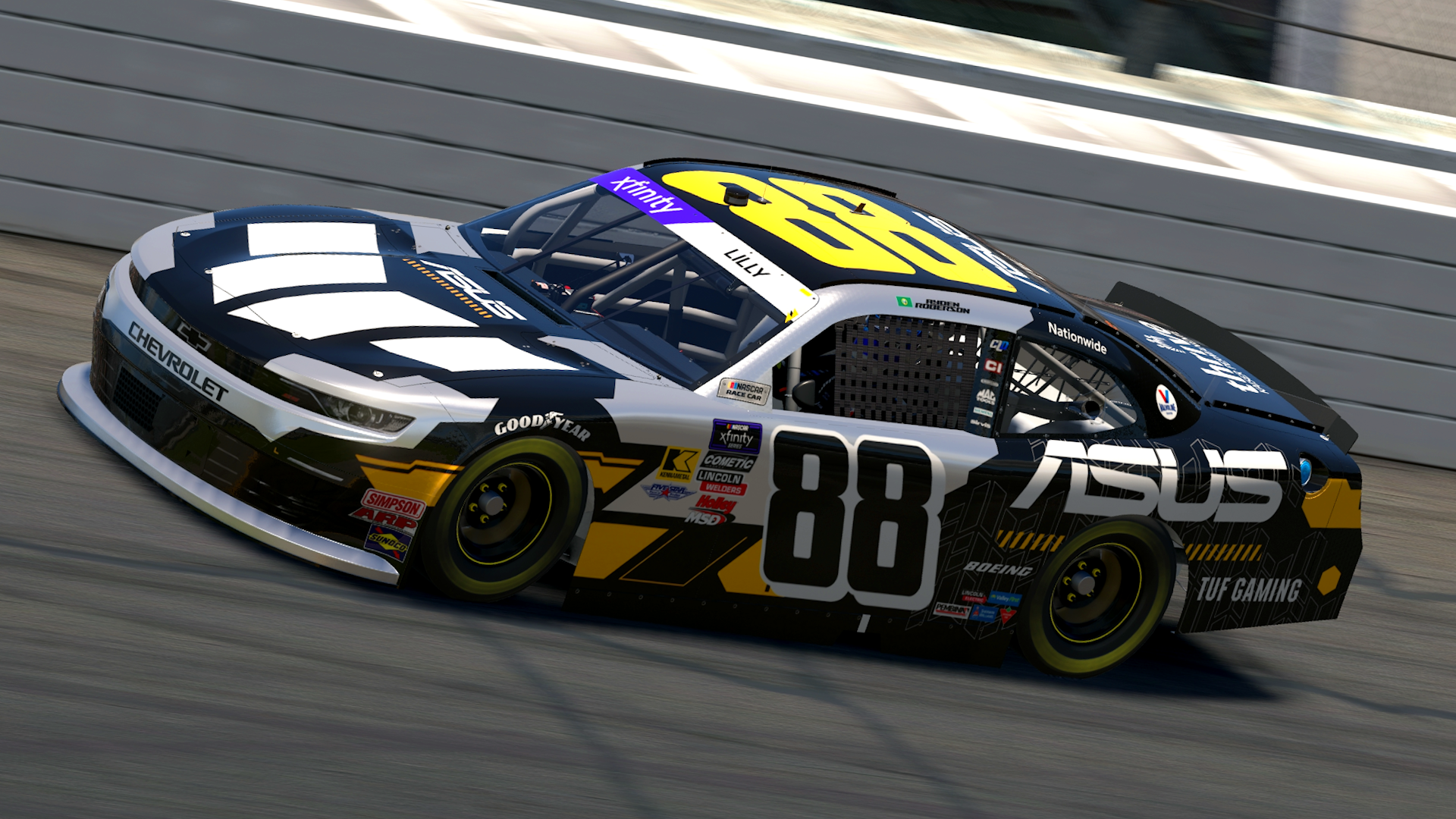 Ayden Roberson ASUS Xfinity Camaro