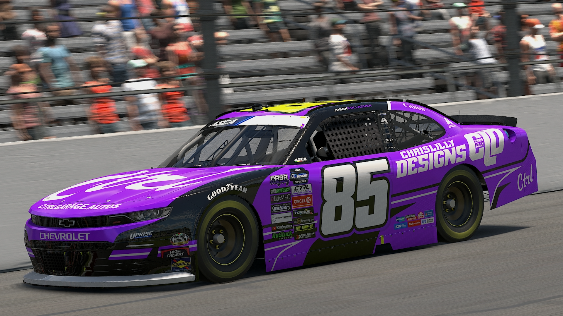 Jason Gallagher Ctrl Garage Xfinity Camaro