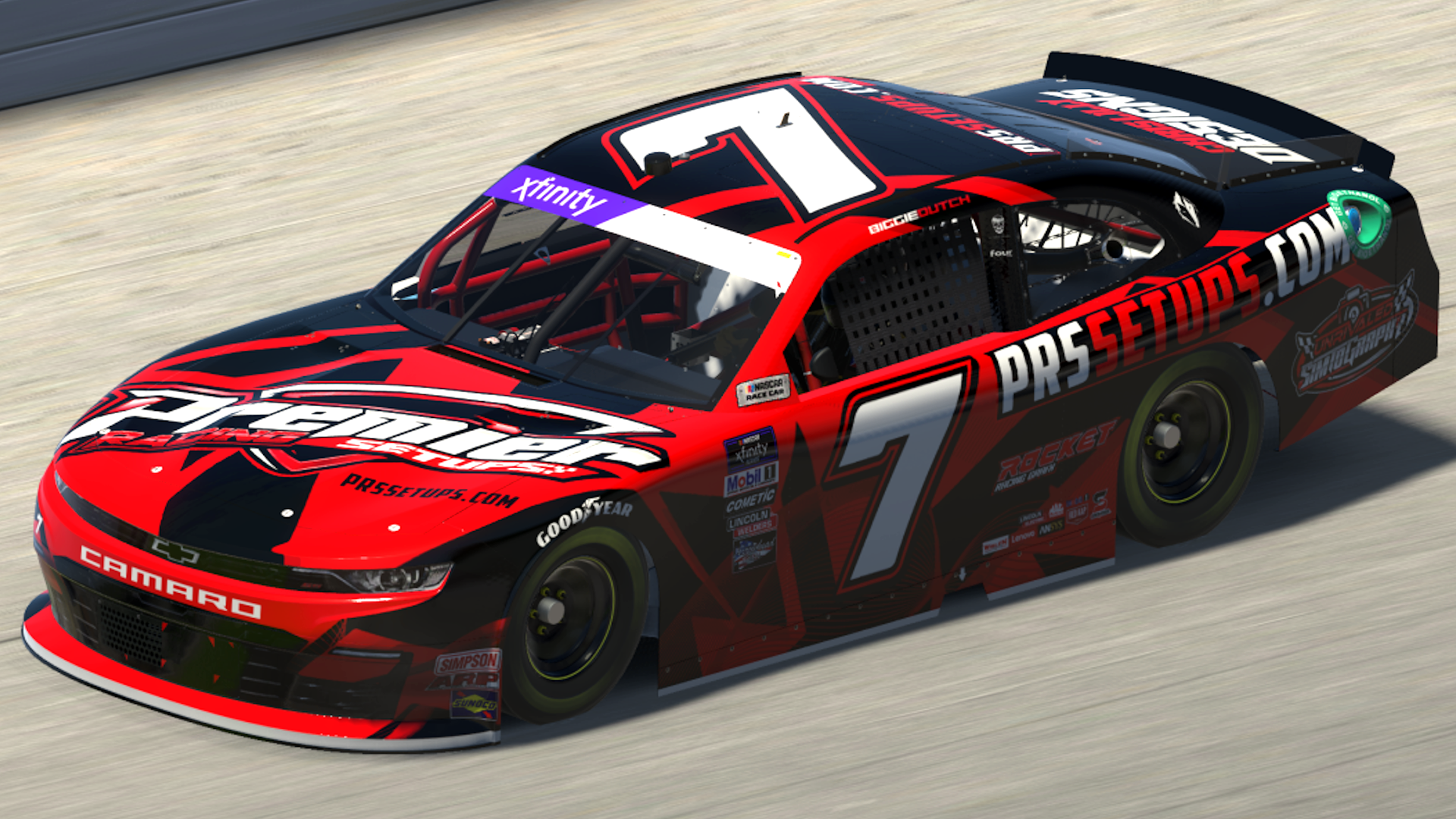 Matt Dutcher Premier Setups Xfinity Camaro