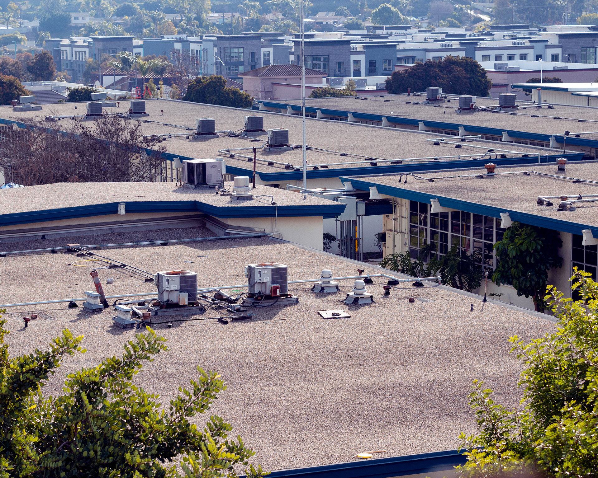 AC Units on Roof Tops